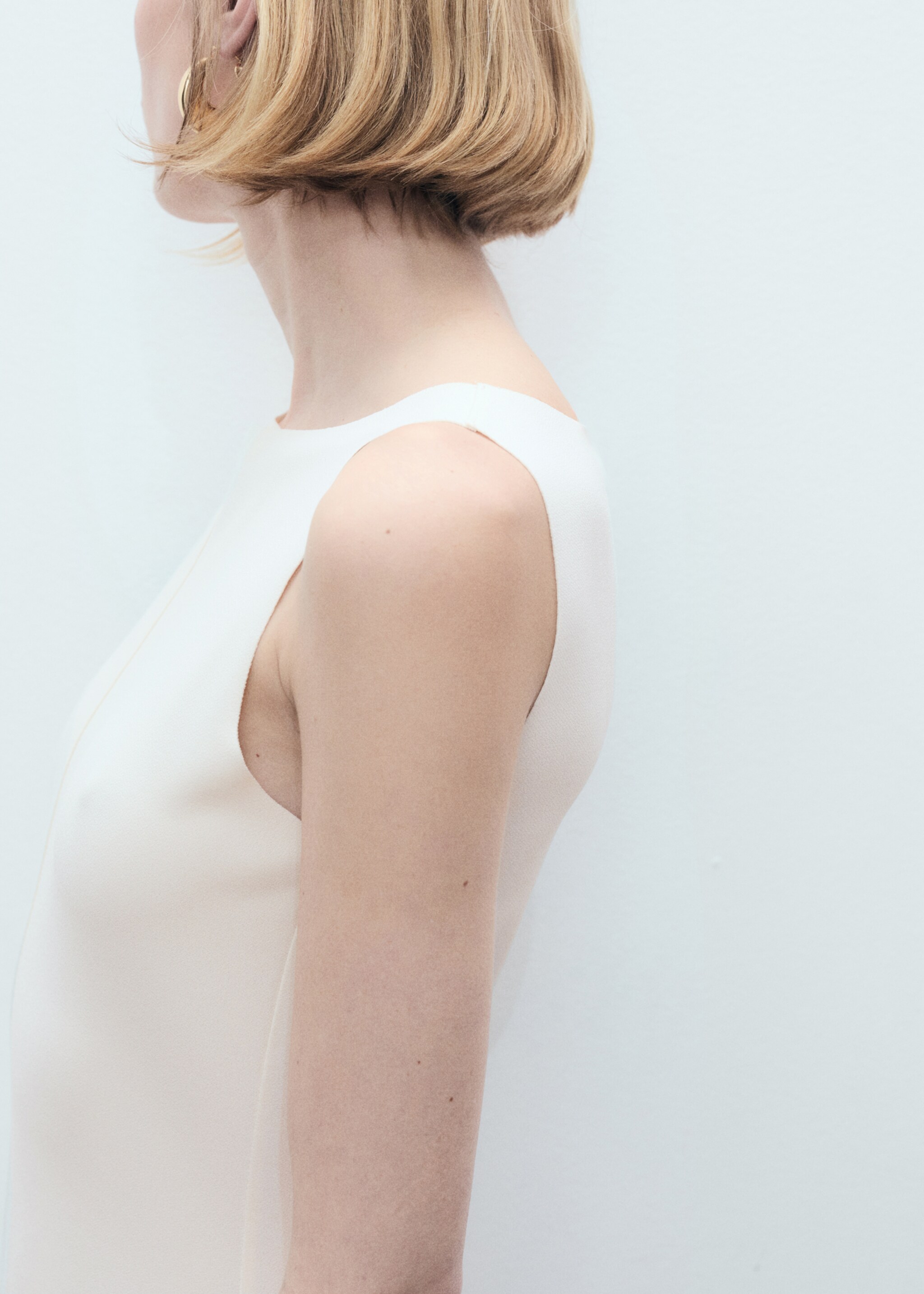Boat-neck knitted dress - Details of the article 6