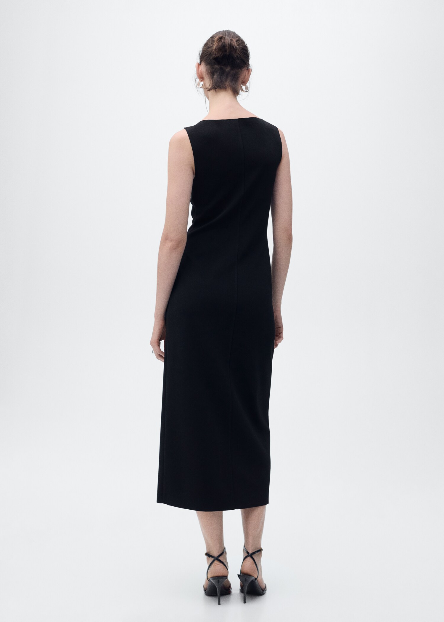 Robe maille col bateau - Verso de l’article