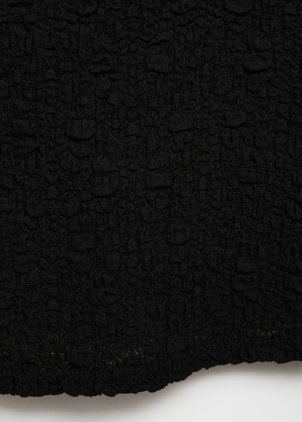 Textured cotton-blend t-shirt