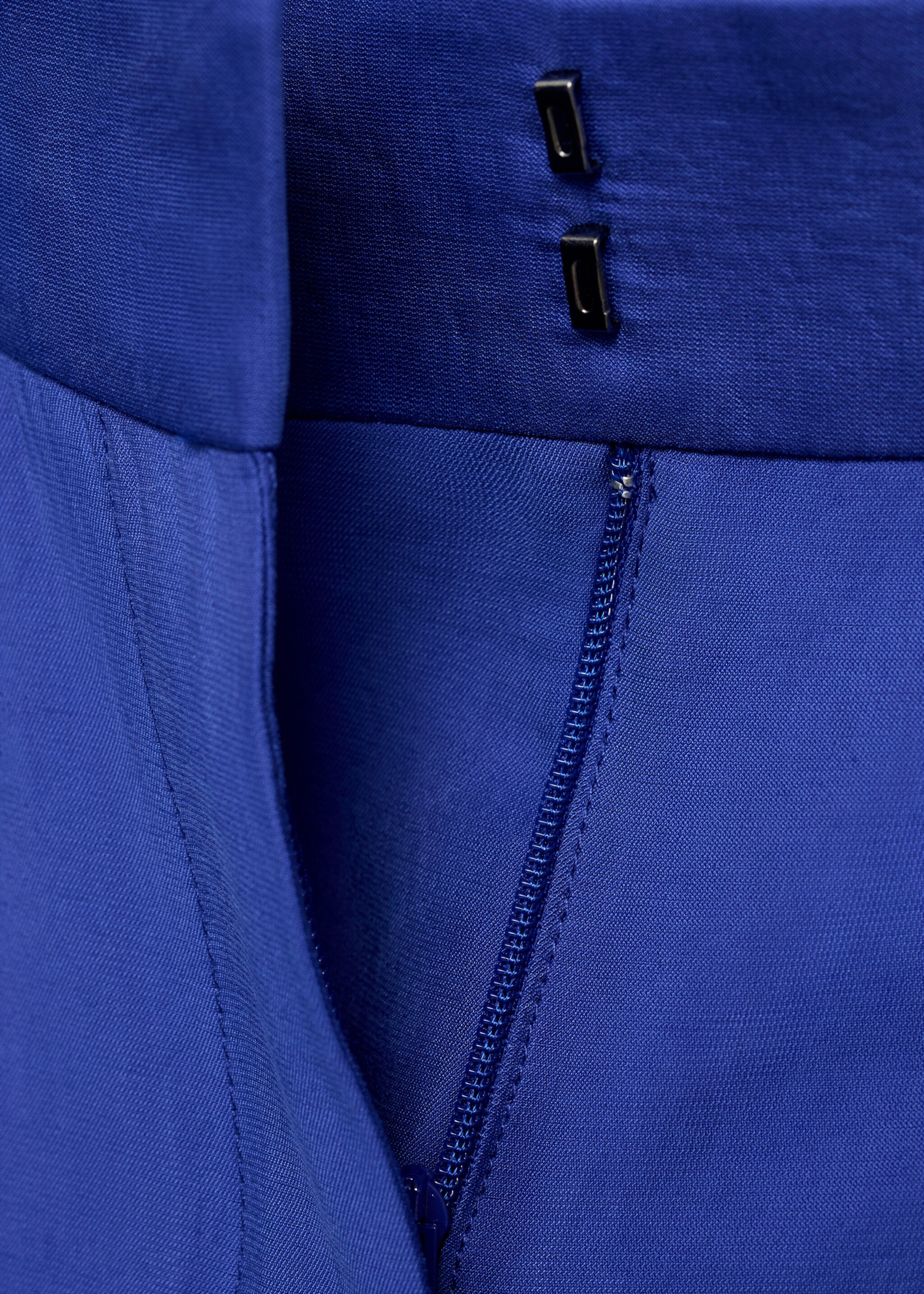 Pleated wideleg suit trousers - Details of the article 0