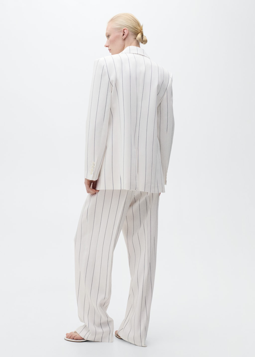 Striped suit pants - Women | MANGO USA