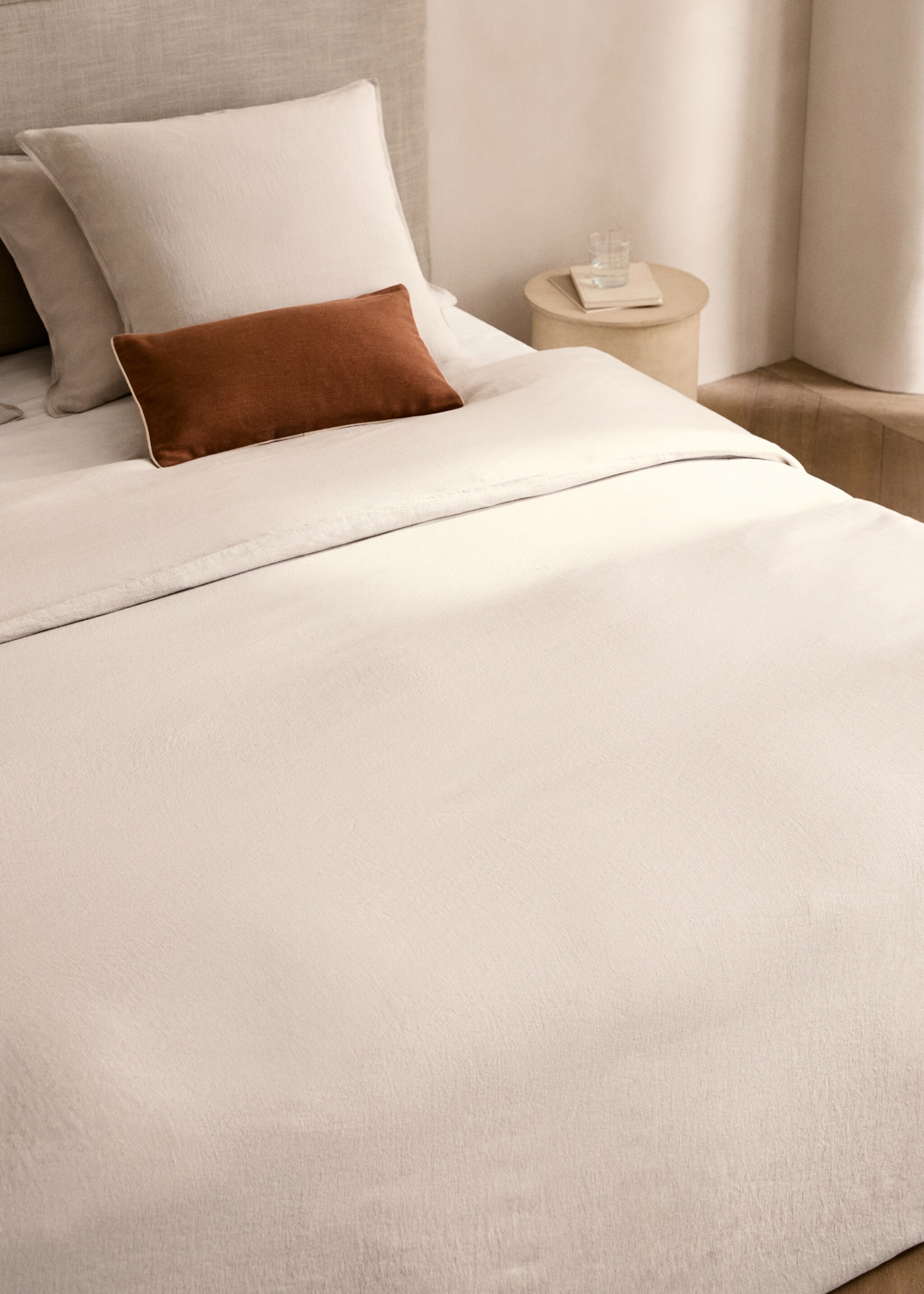 Washed linen duvet cover for 180/200 cm bed - Details of the article 7