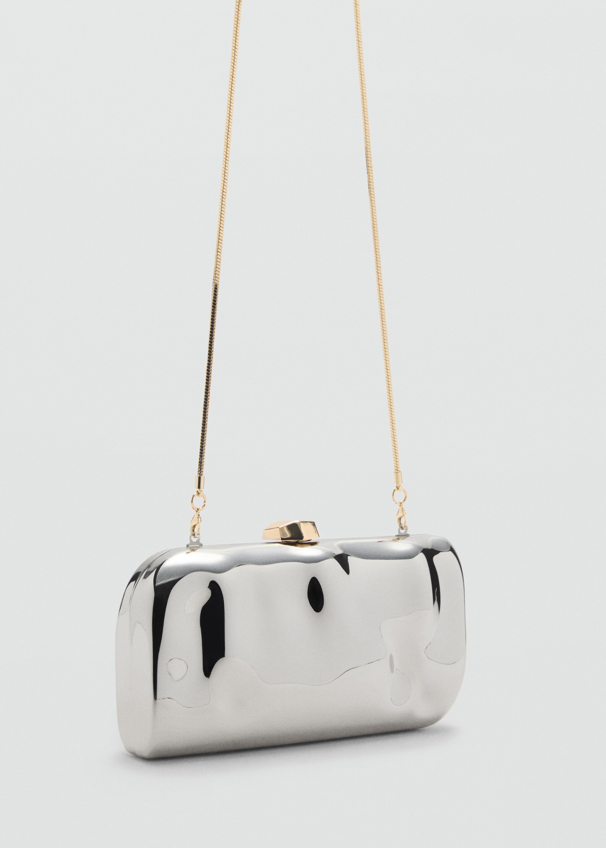 Chain clutch bag - Medium plane
