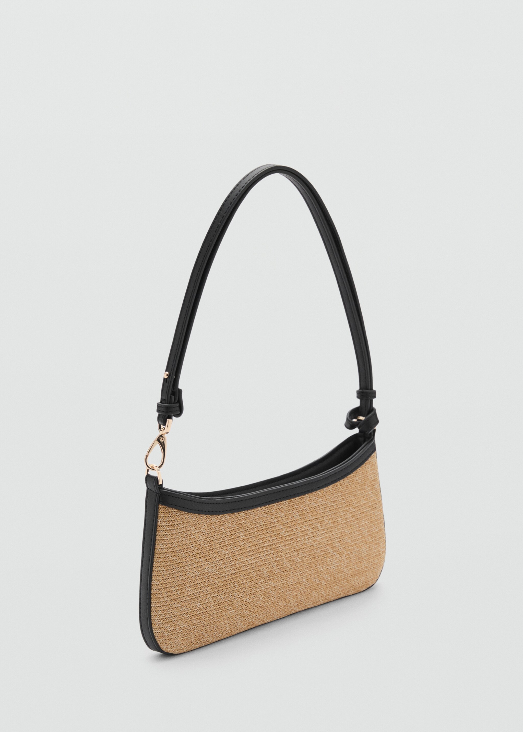 Sac porté épaule fibre naturelle - Plan moyen