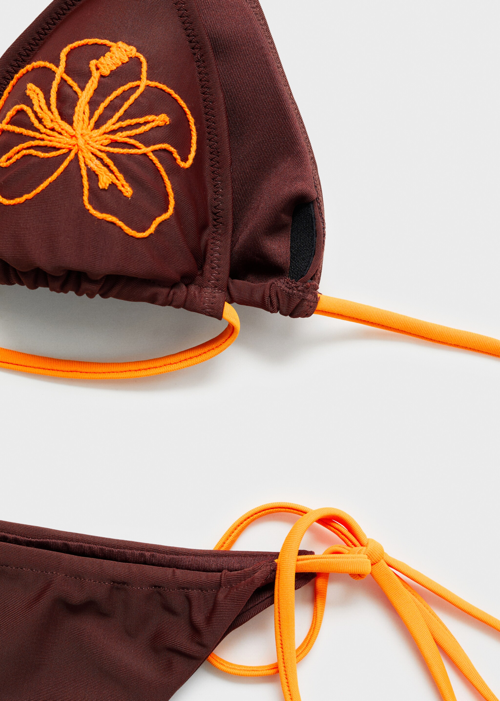 Top bikini flor bordada - Detalle del artículo 8
