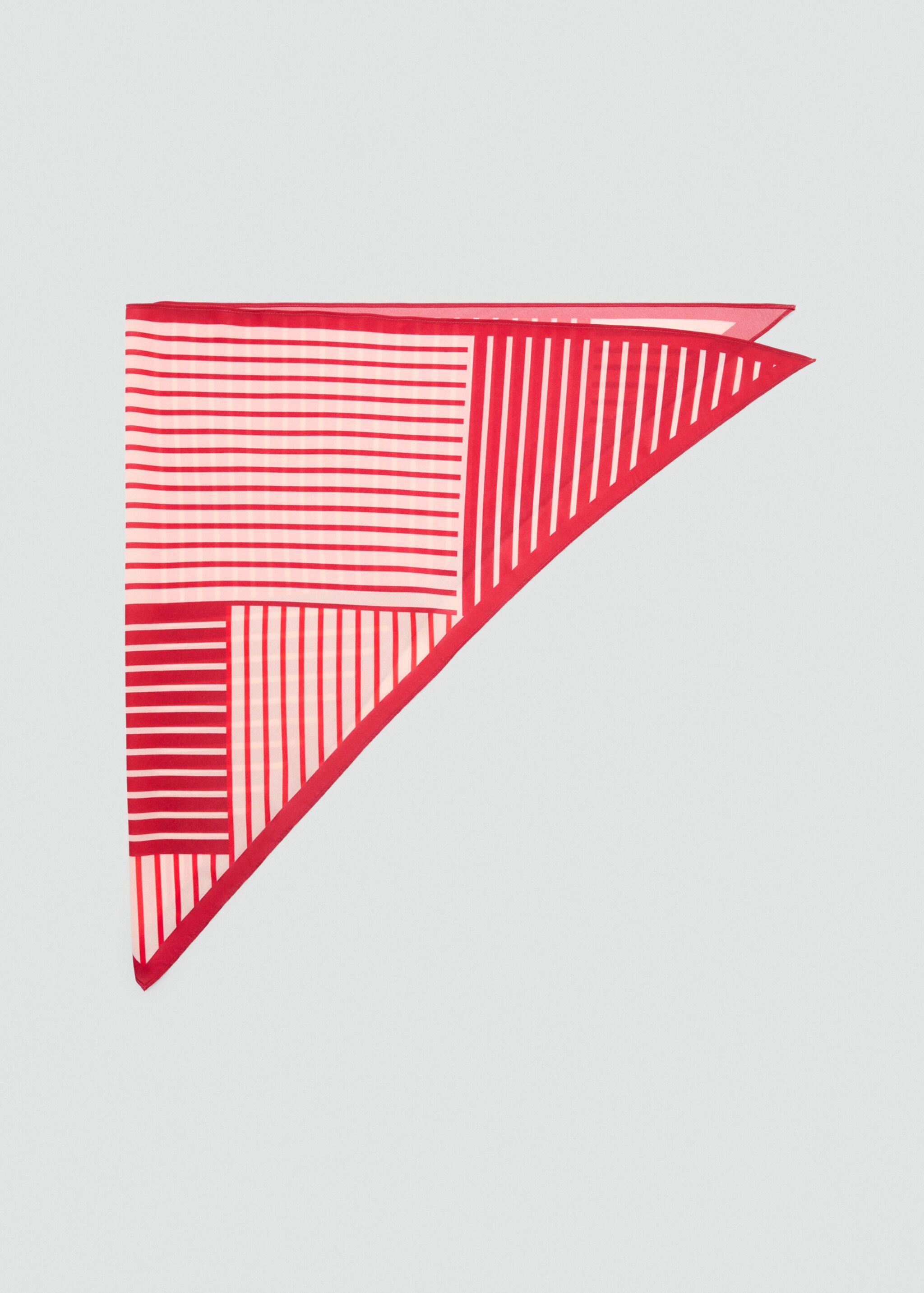 Pañuelo estampado rayas abstracto - Artículo sin modelo