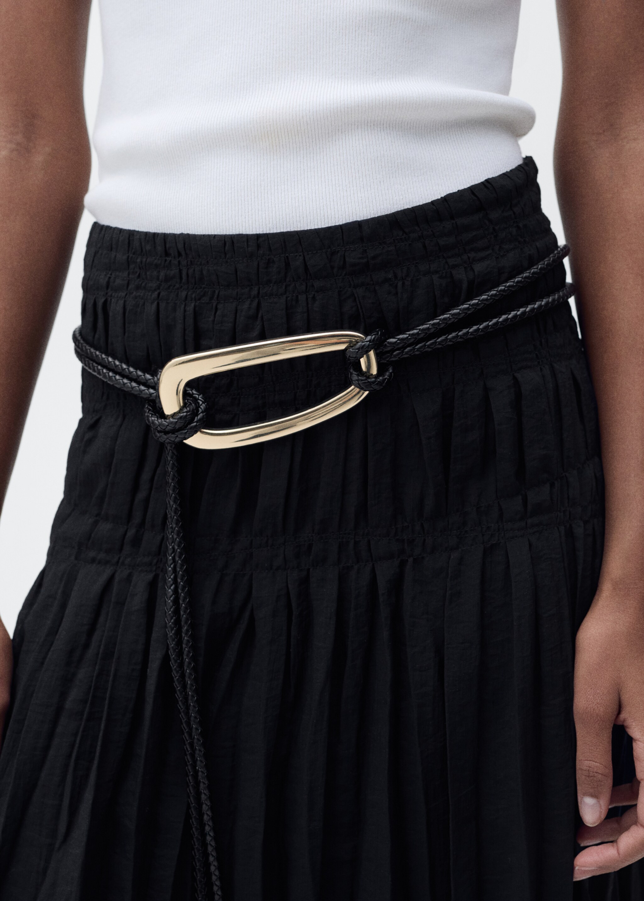 Gathered midi-skirt - Details of the article 6