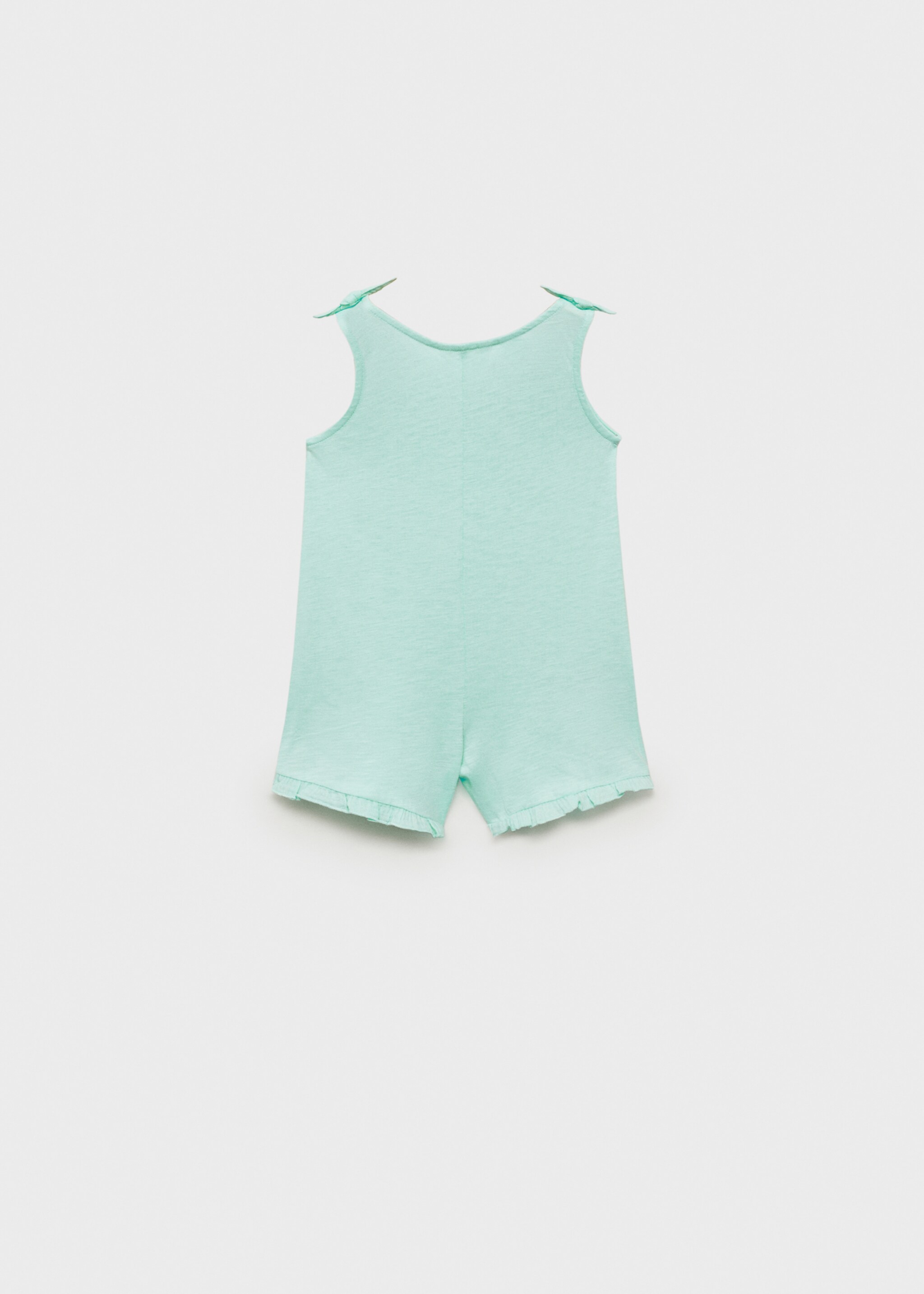 Short jumpsuit with bow detail - Reverse of the article