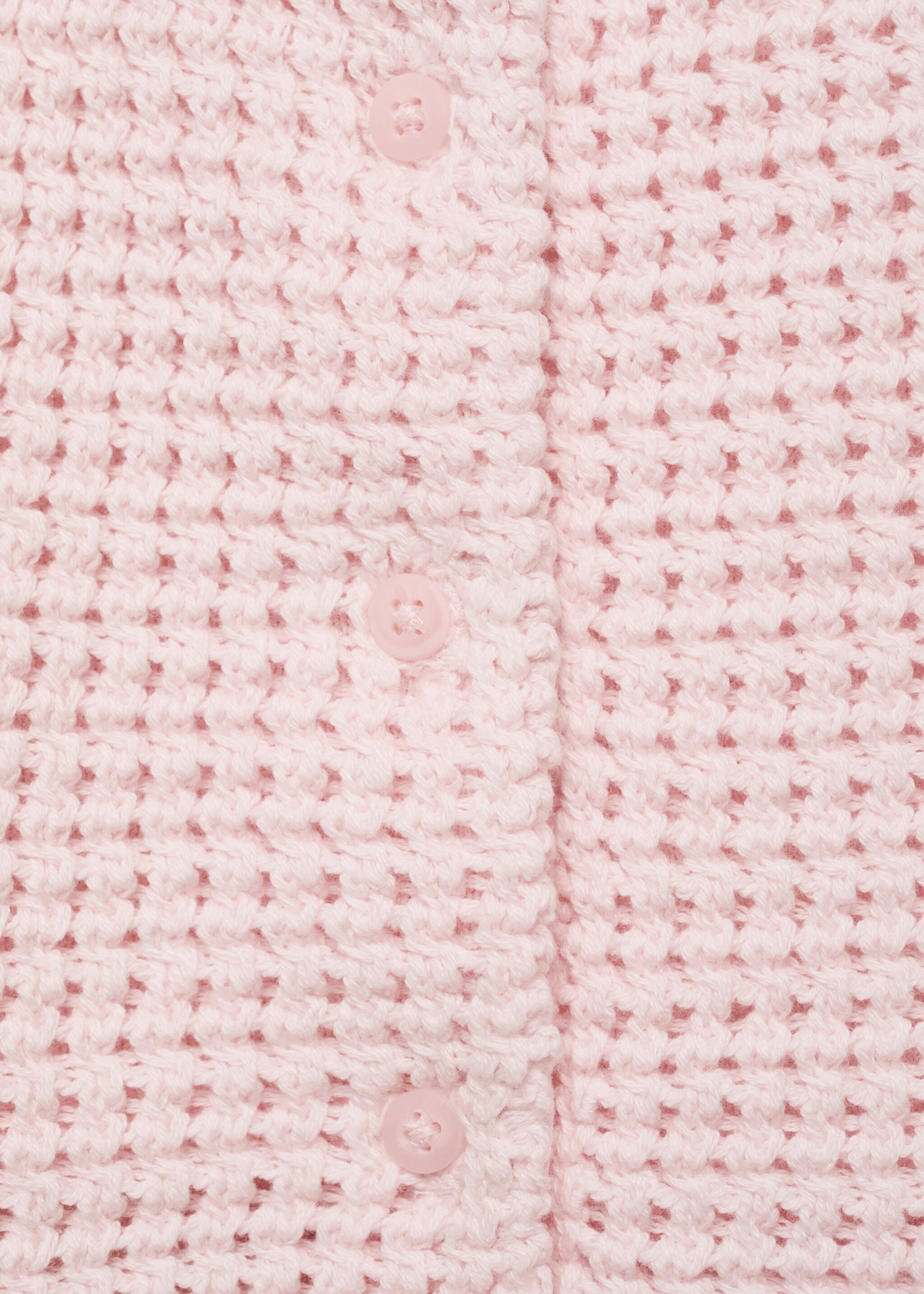 Buttoned knit top - Details of the article 0