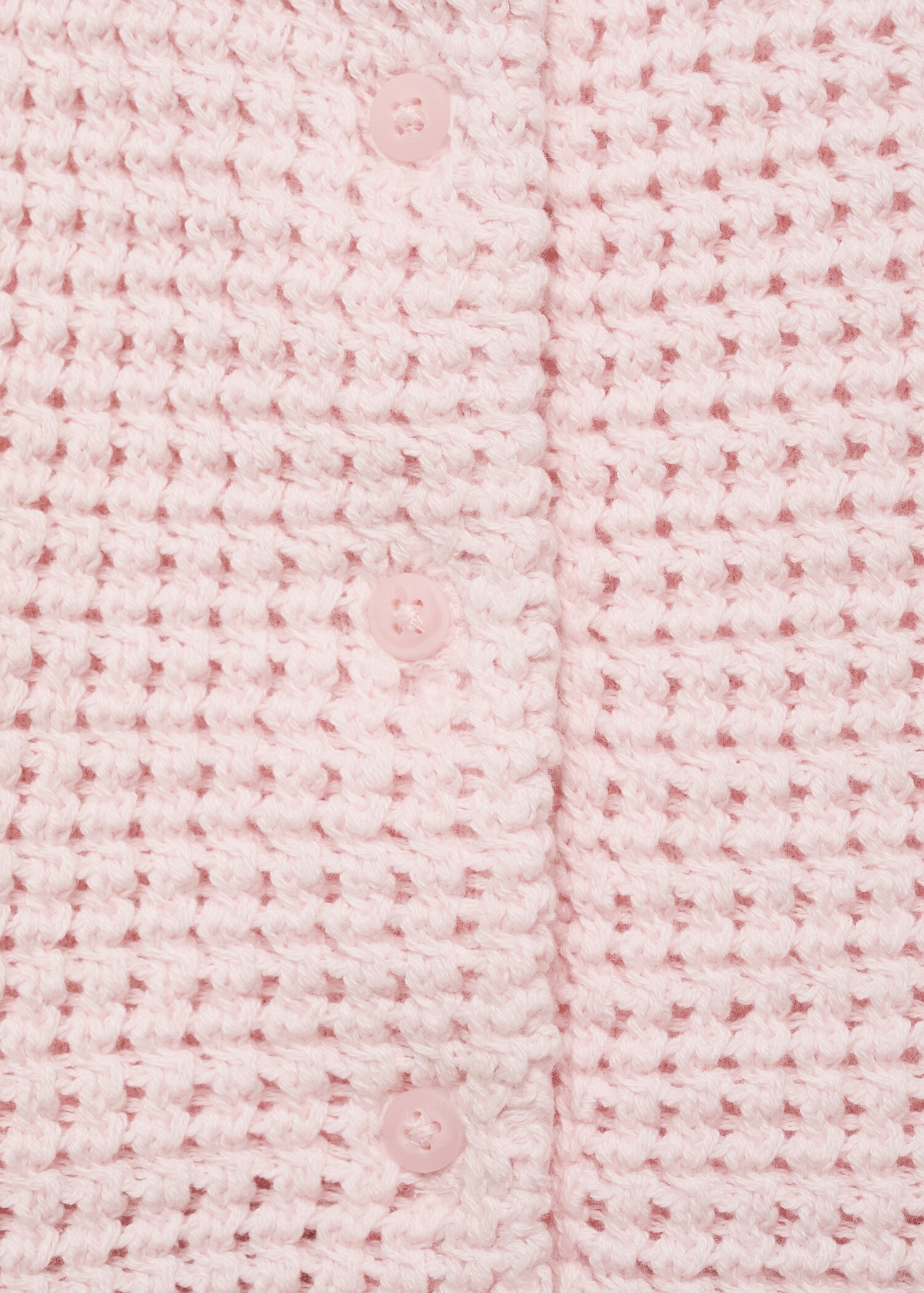 Buttoned knit top - Details of the article 0