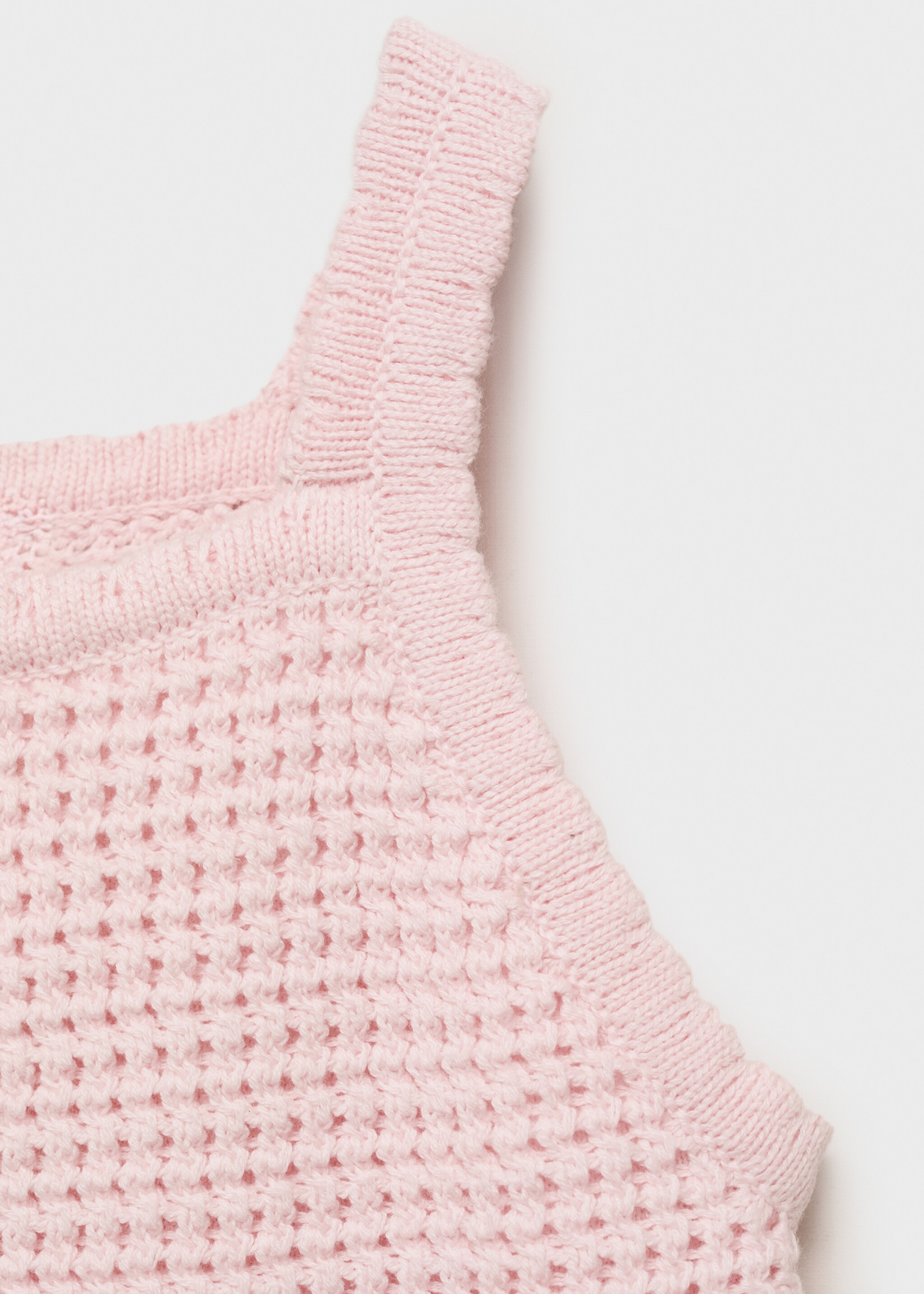 Buttoned knit top - Details of the article 8