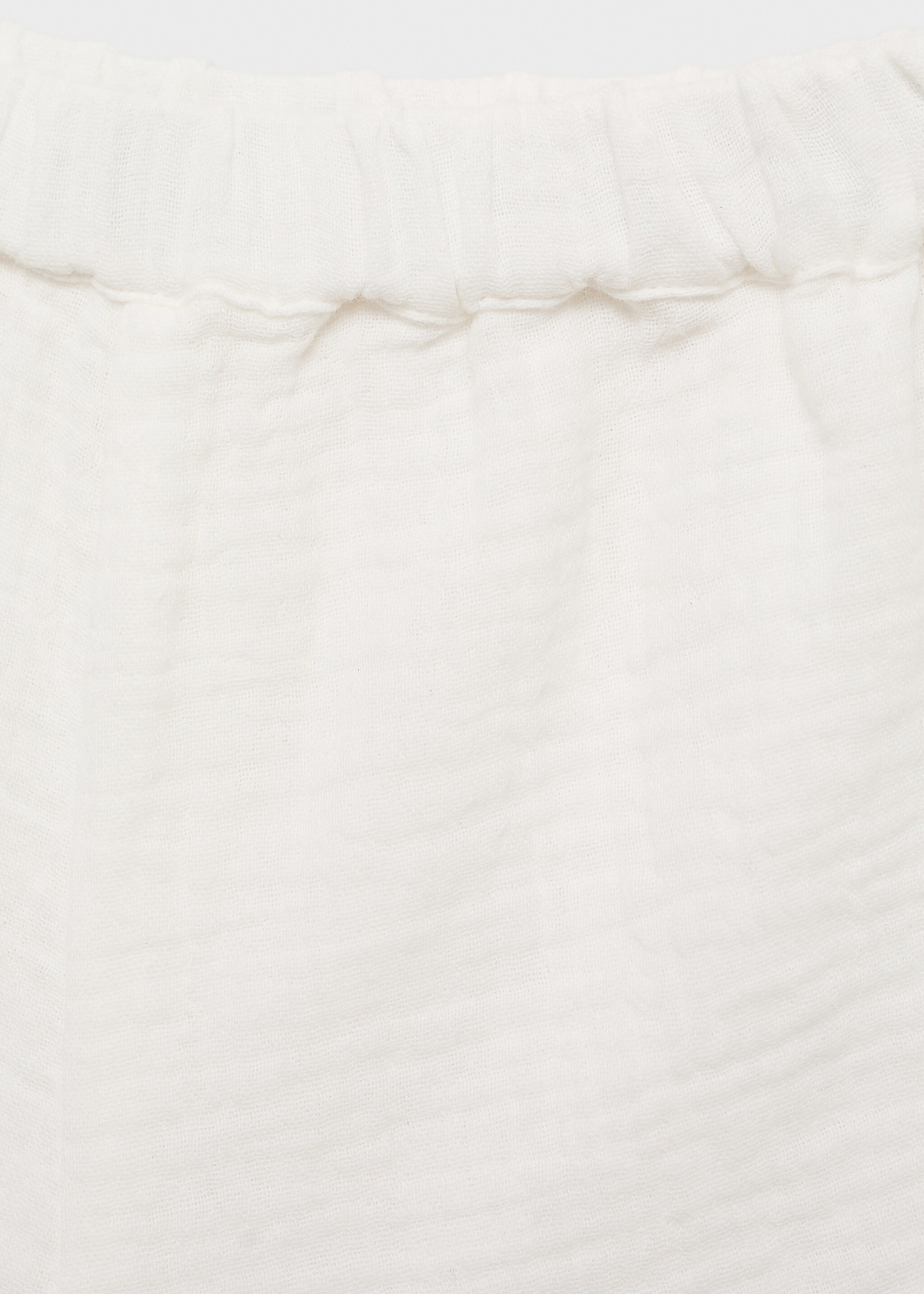 Bambula embroidered shorts - Details of the article 8