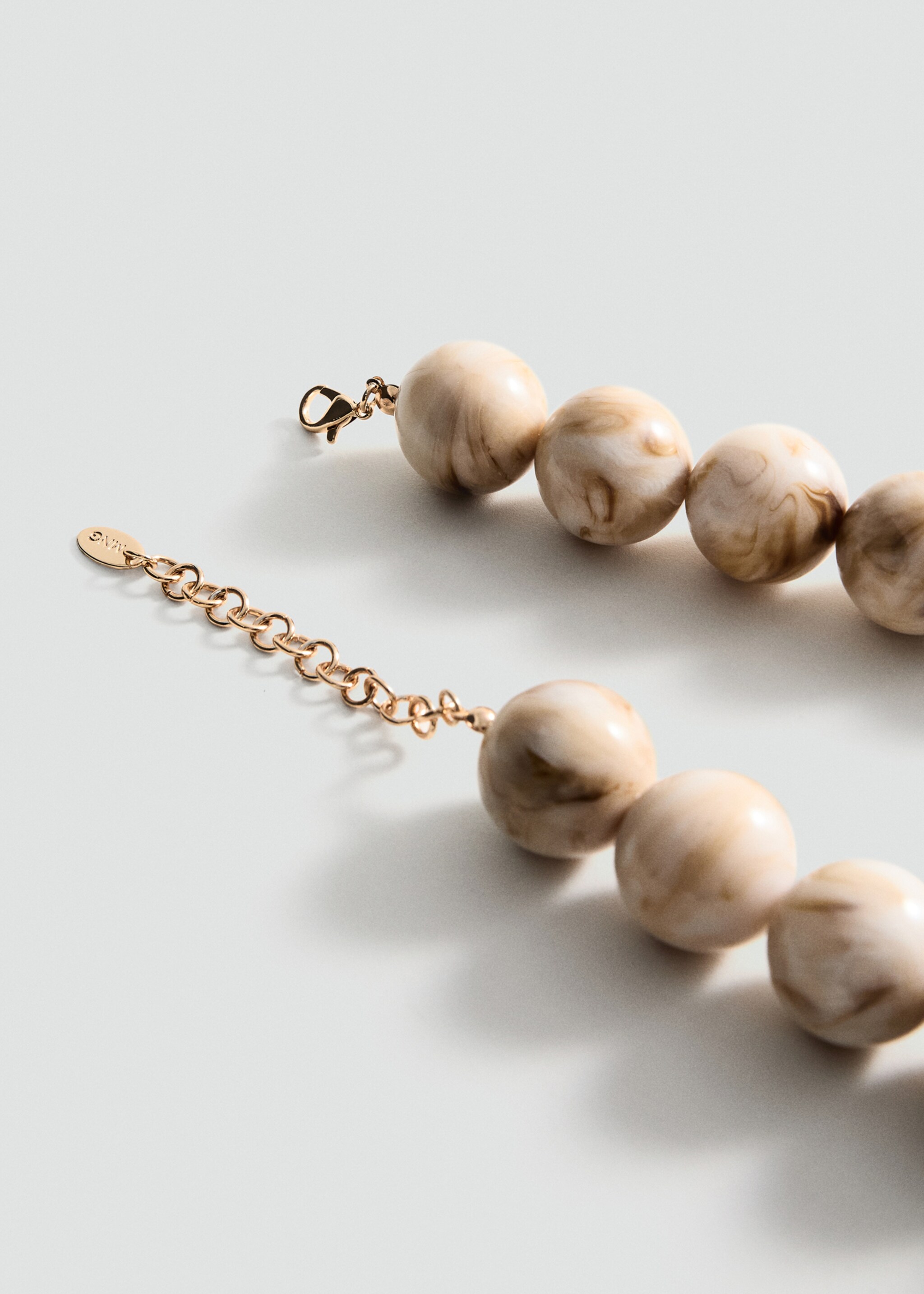 Maxi ball necklace - Medium plane