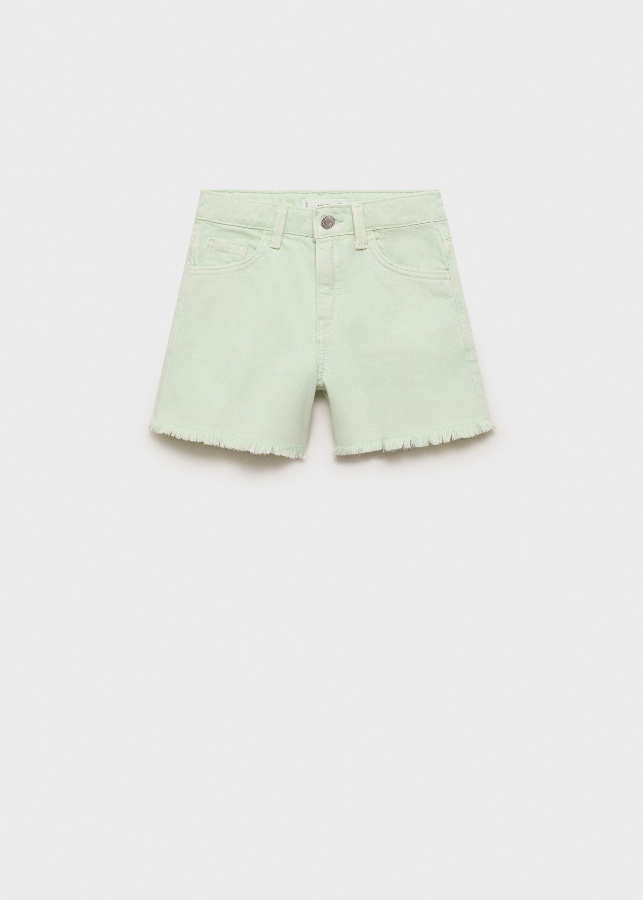 Shorts vaqueros bajo deshilachado - Artículo sin modelo