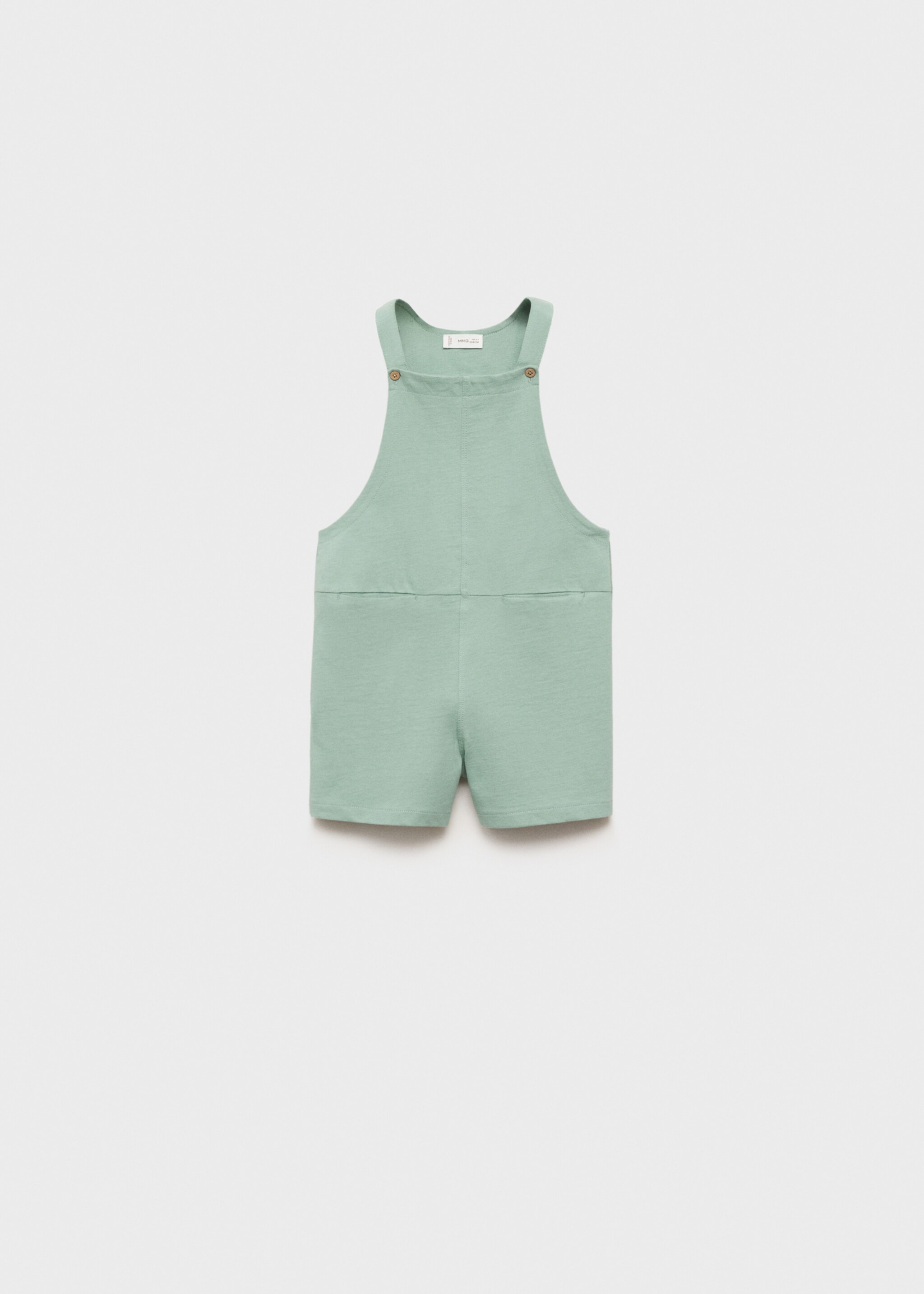 Short cotton dungarees - Article without model