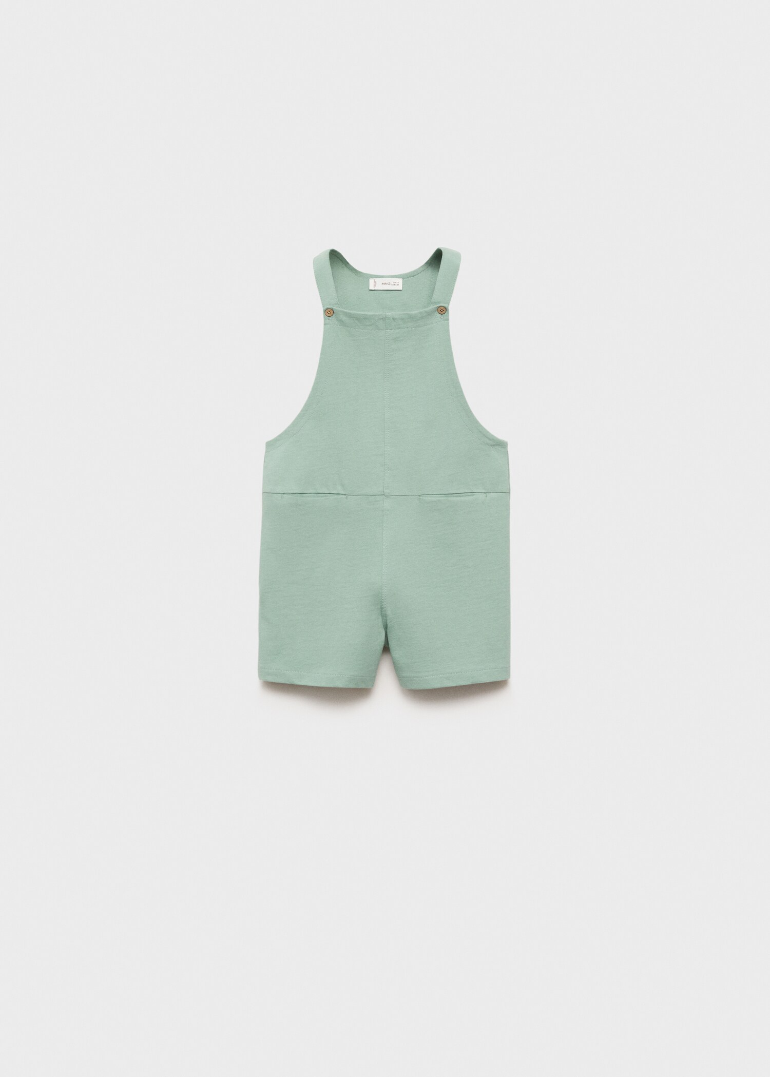 Short cotton dungarees - Article without model