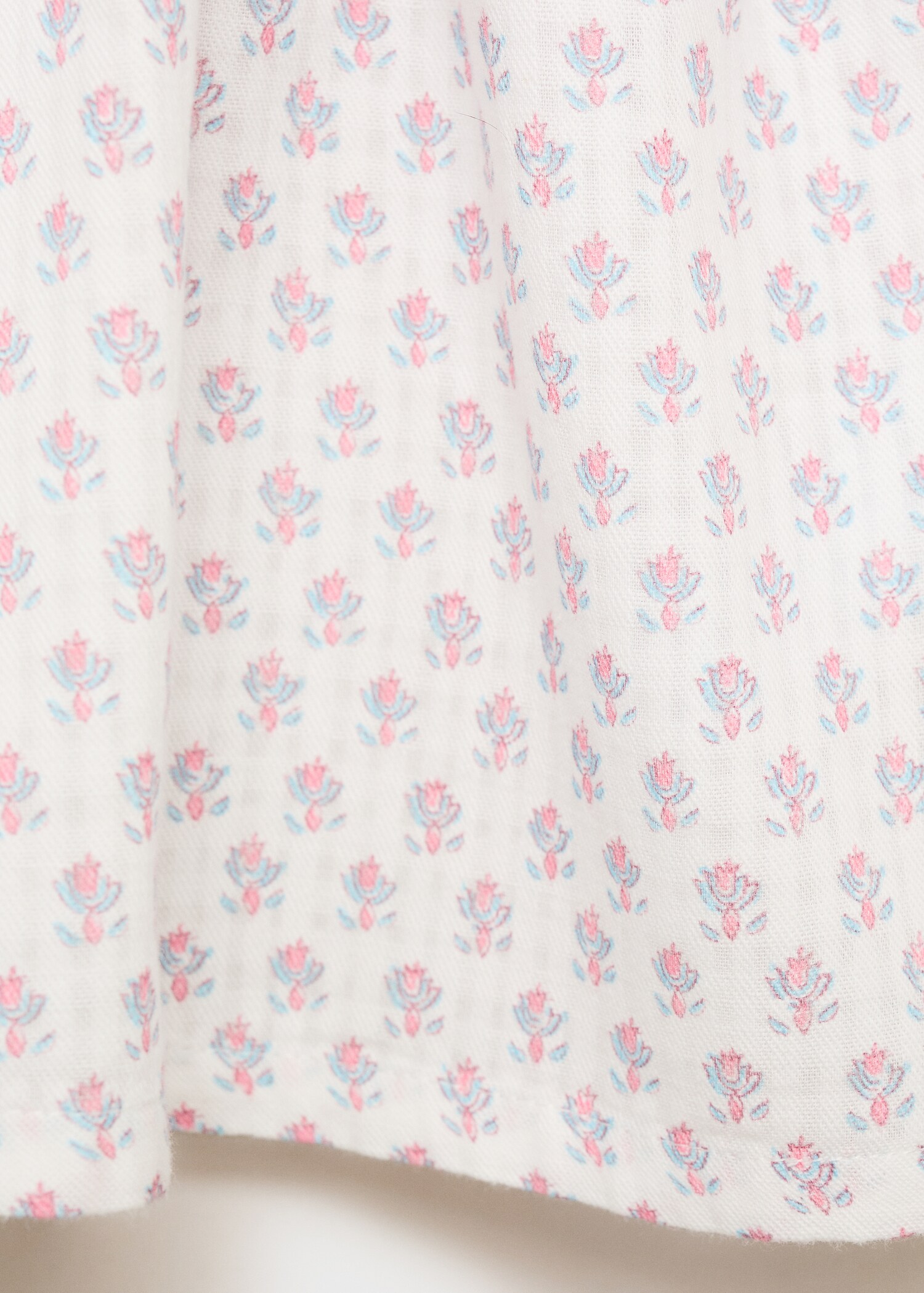 Ruffled embroidered blouse - Details of the article 0
