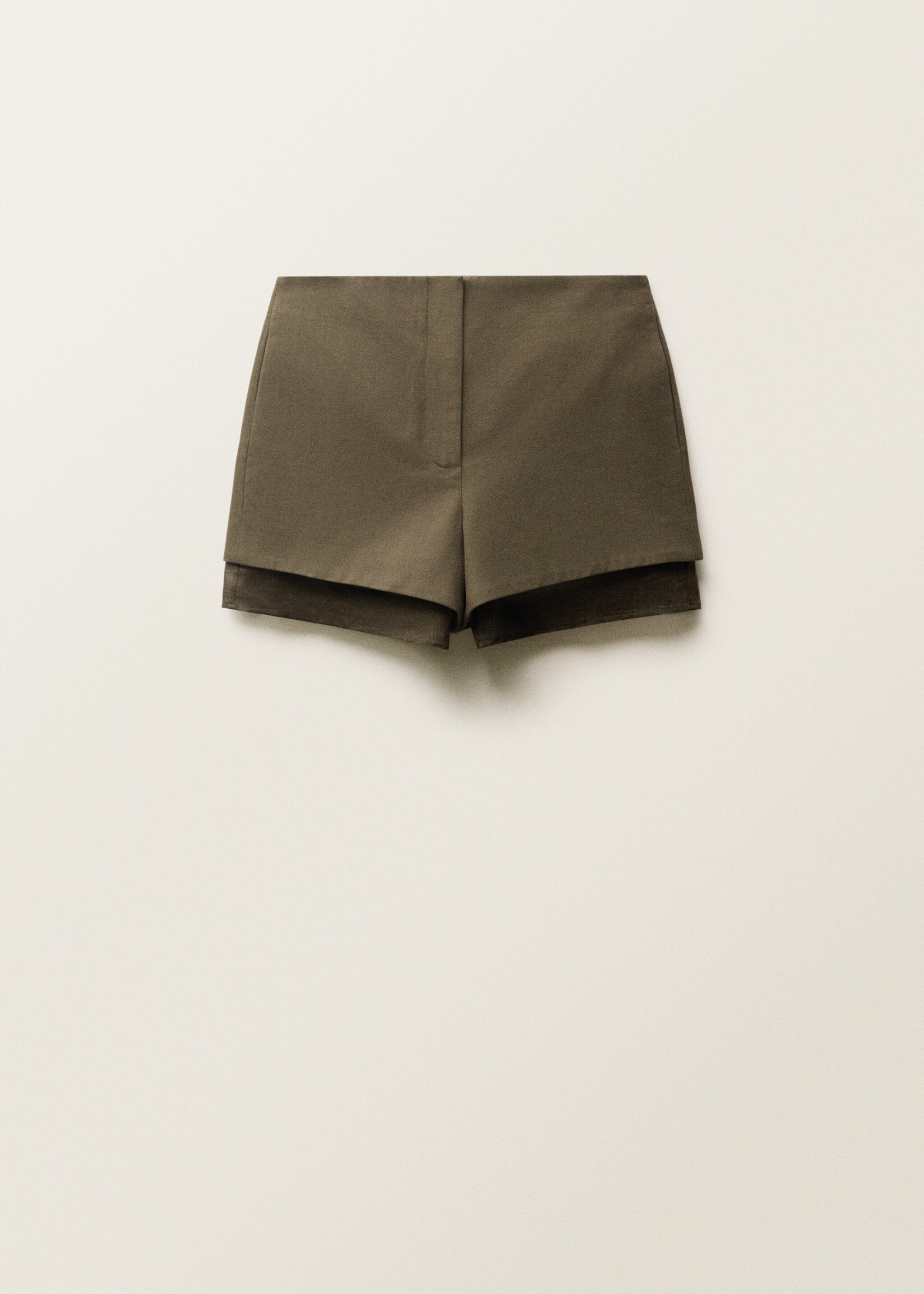 Shorts mezcla lino combinado - Artículo sin modelo