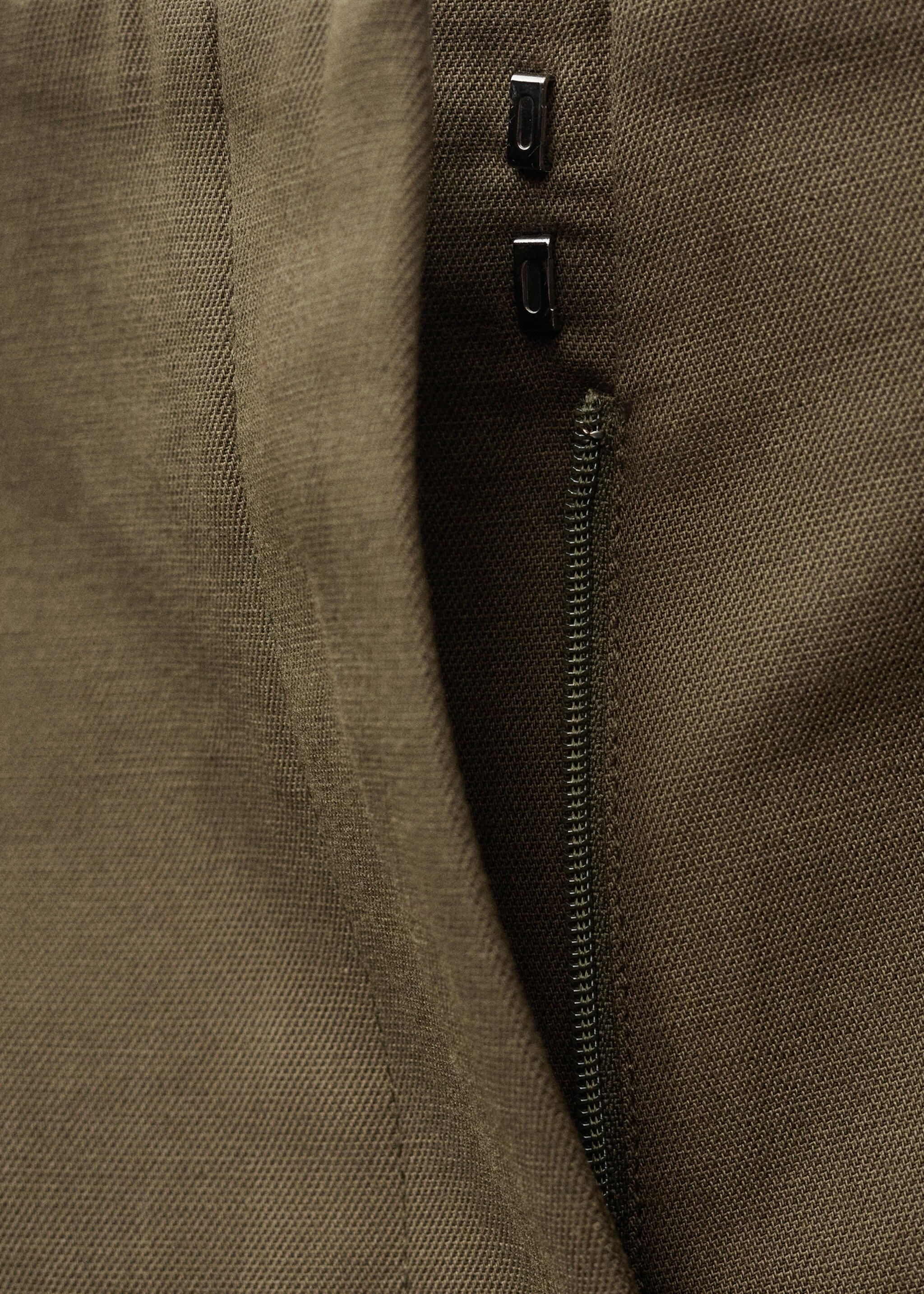 Shorts mezcla lino combinado - Detalle del artículo 0