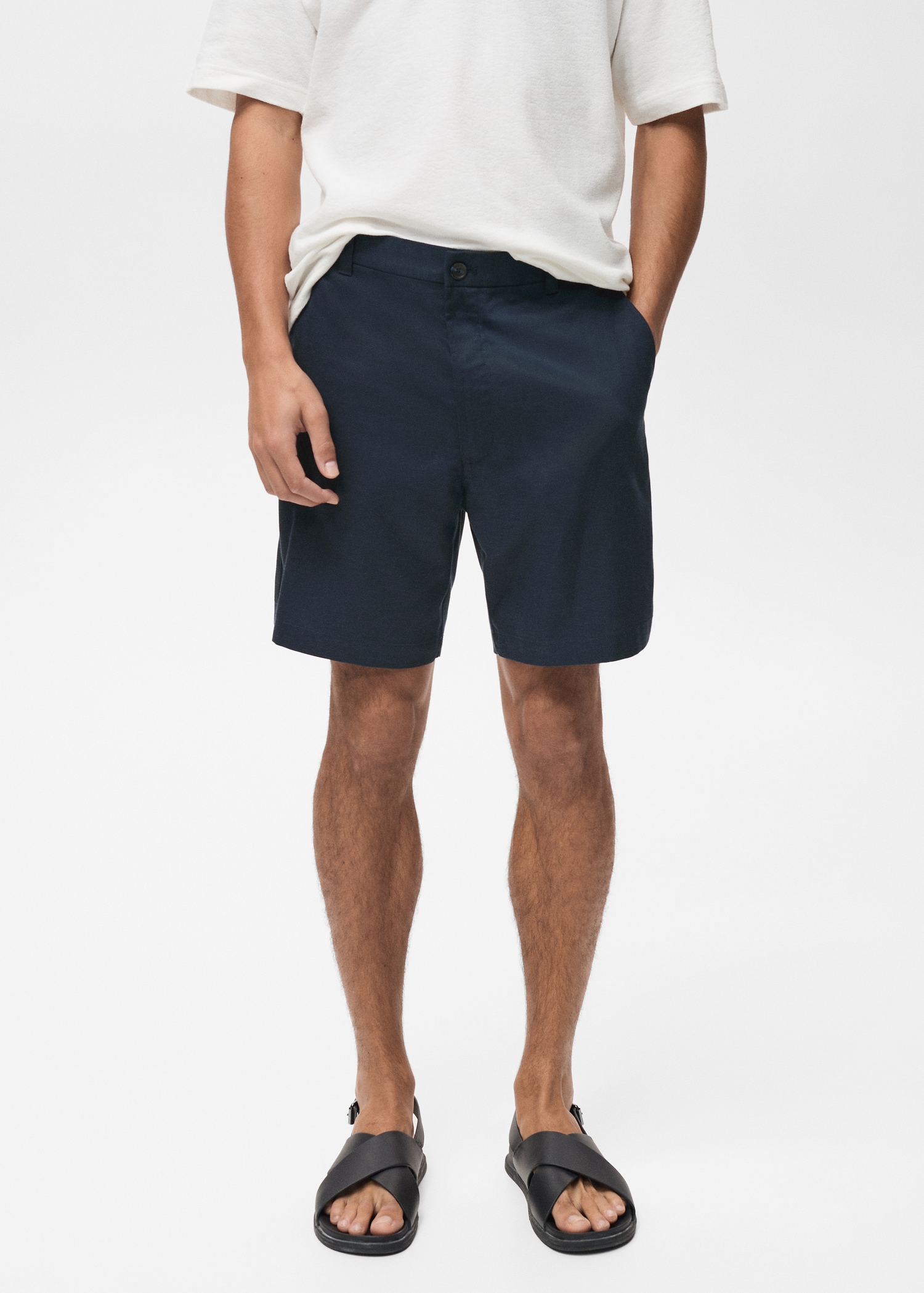 Bermuda Hombre Mango Shorts Hombre Mango Man Bermudas En Mango