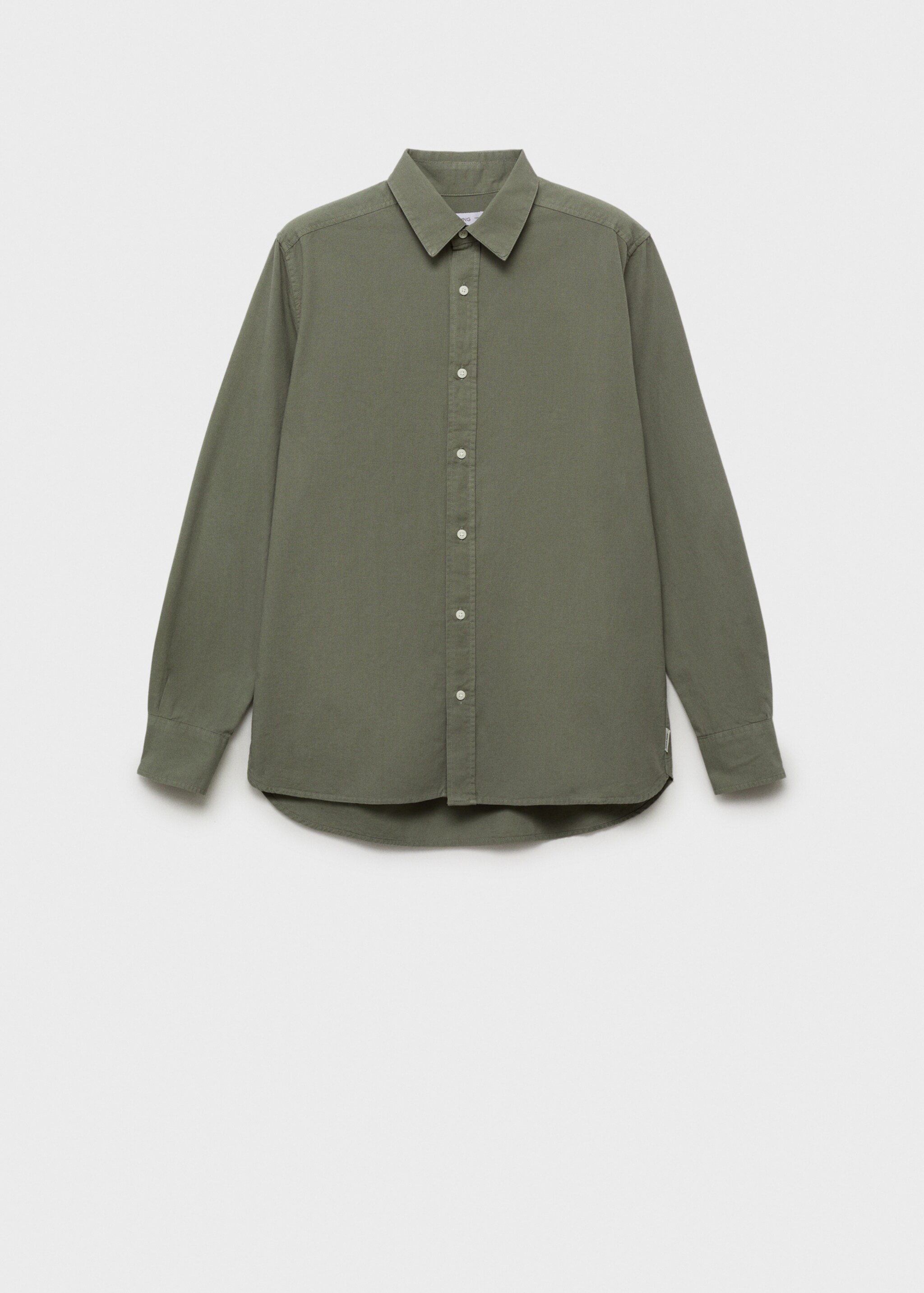 Camicia Oxford lino - Articolo senza modello