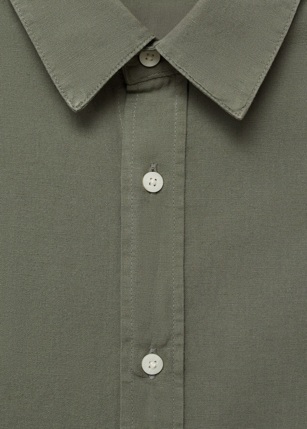 Linen oxford shirt - Teen | MANGO USA