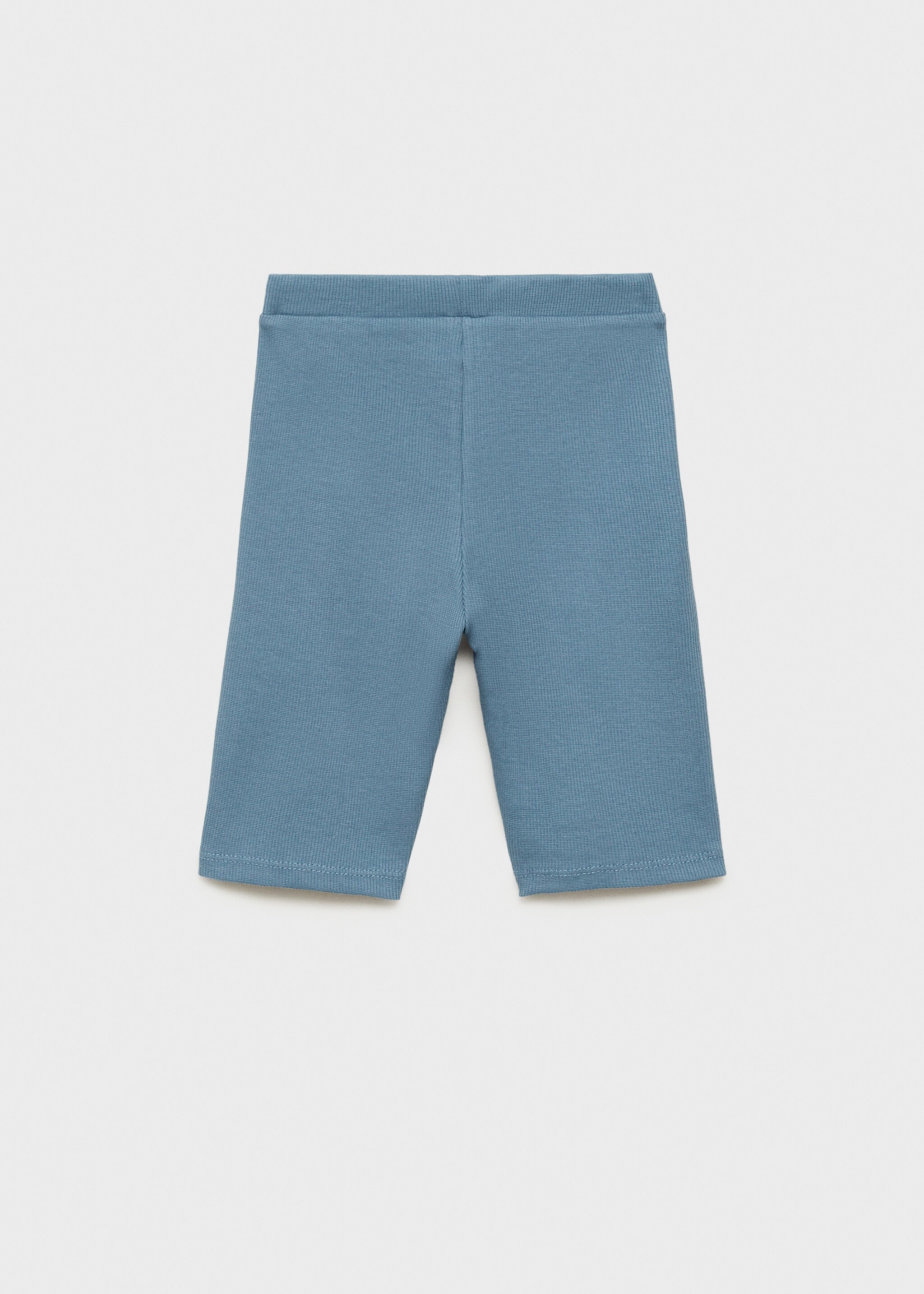 Leggings cortos canalé - Reverso del artículo