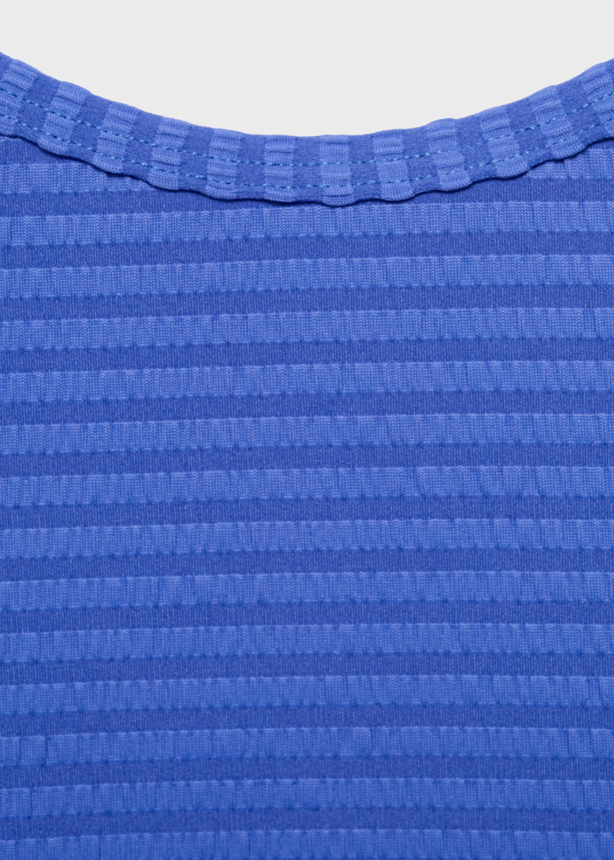 Textured swimsuit - Details of the article 8