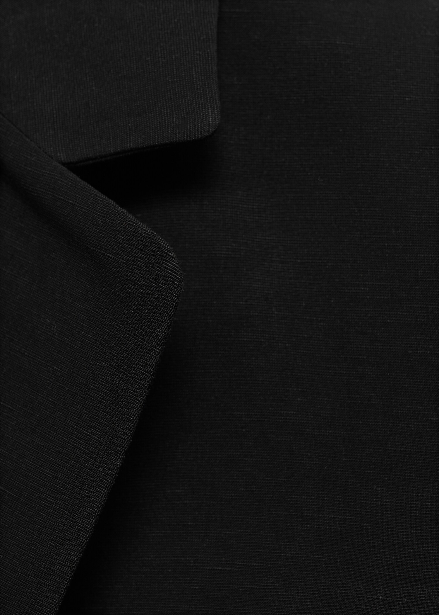 Anzugblazer aus Leinengemisch mit Gürtel - Detail des Artikels 0