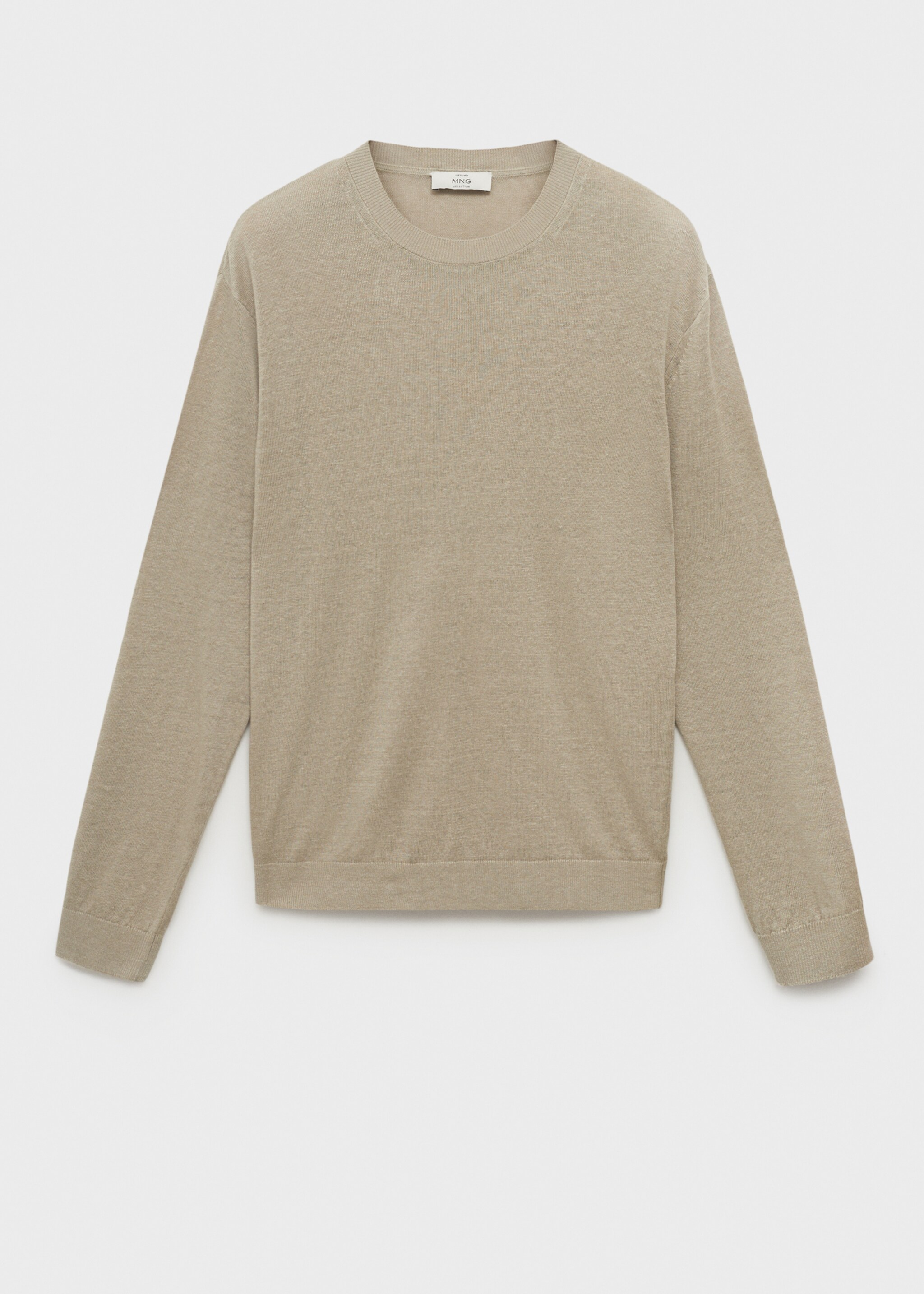 Fließender Pullover aus 100 % Leinen - Artikel ohne Model