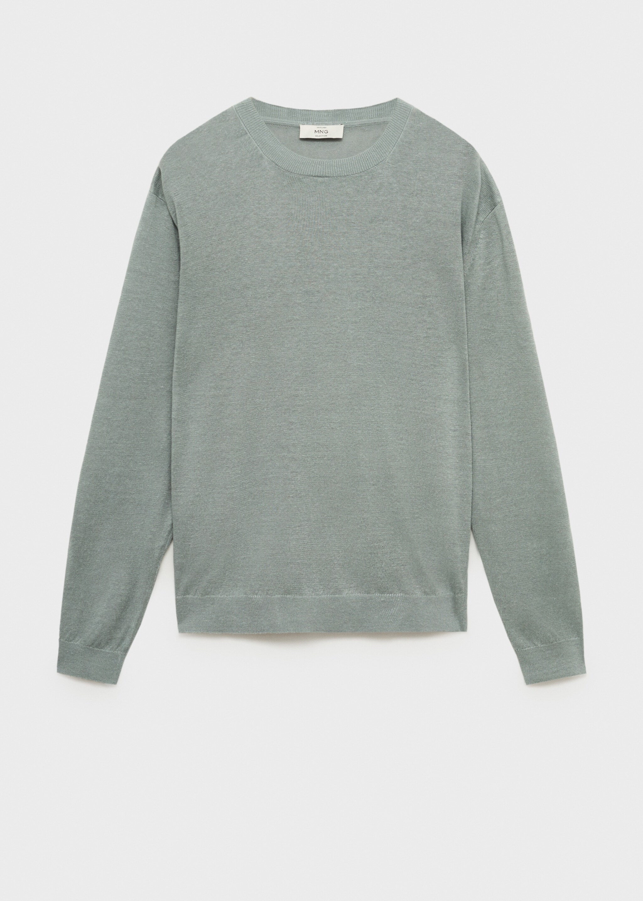 Fließender Pullover aus 100 % Leinen - Artikel ohne Model