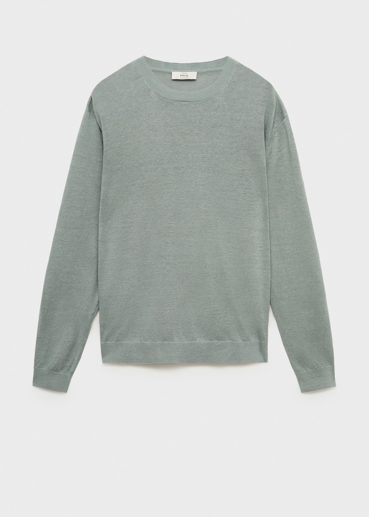 100% linen flowy sweater - Article without model