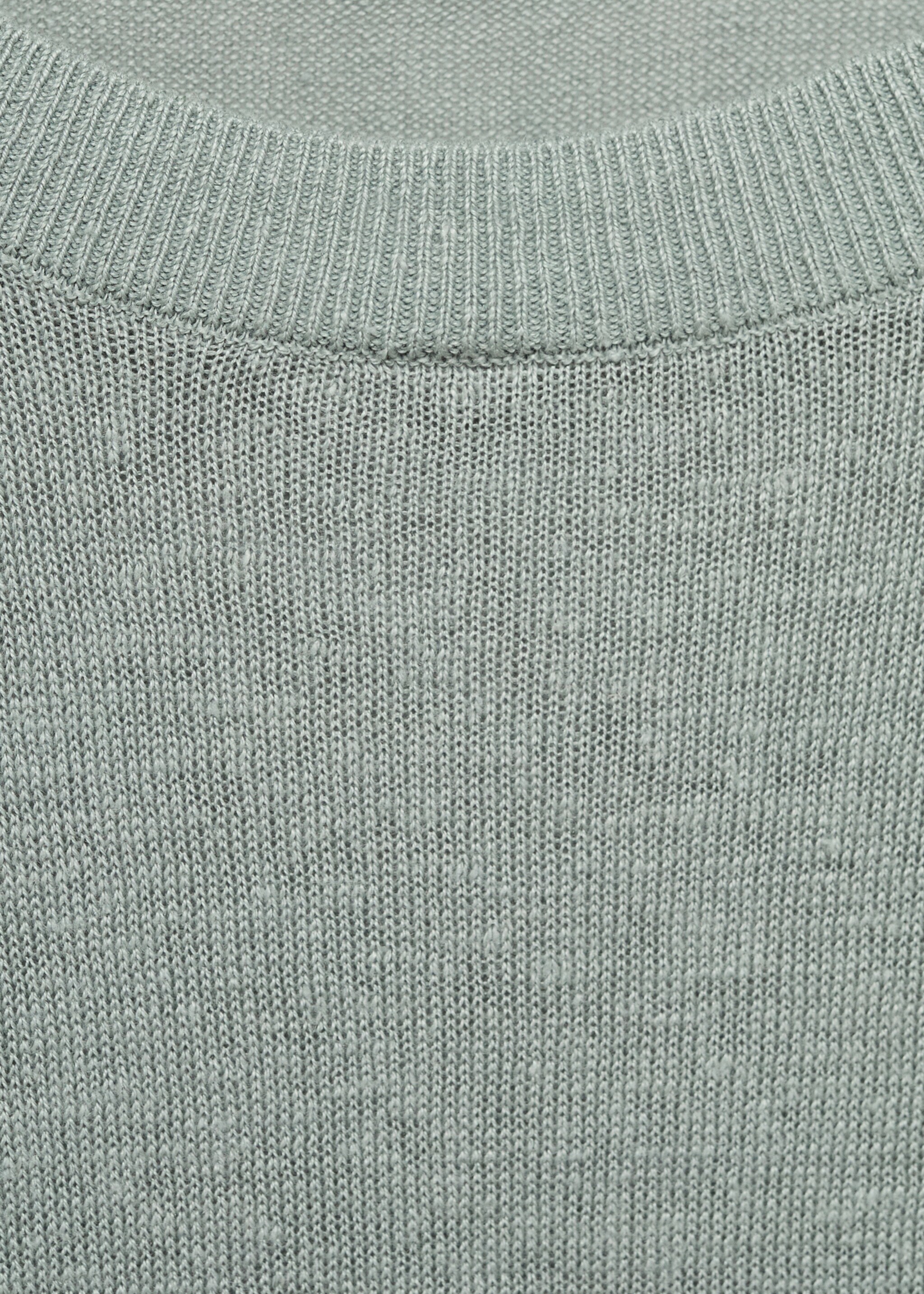 Fließender Pullover aus 100 % Leinen - Detail des Artikels 8