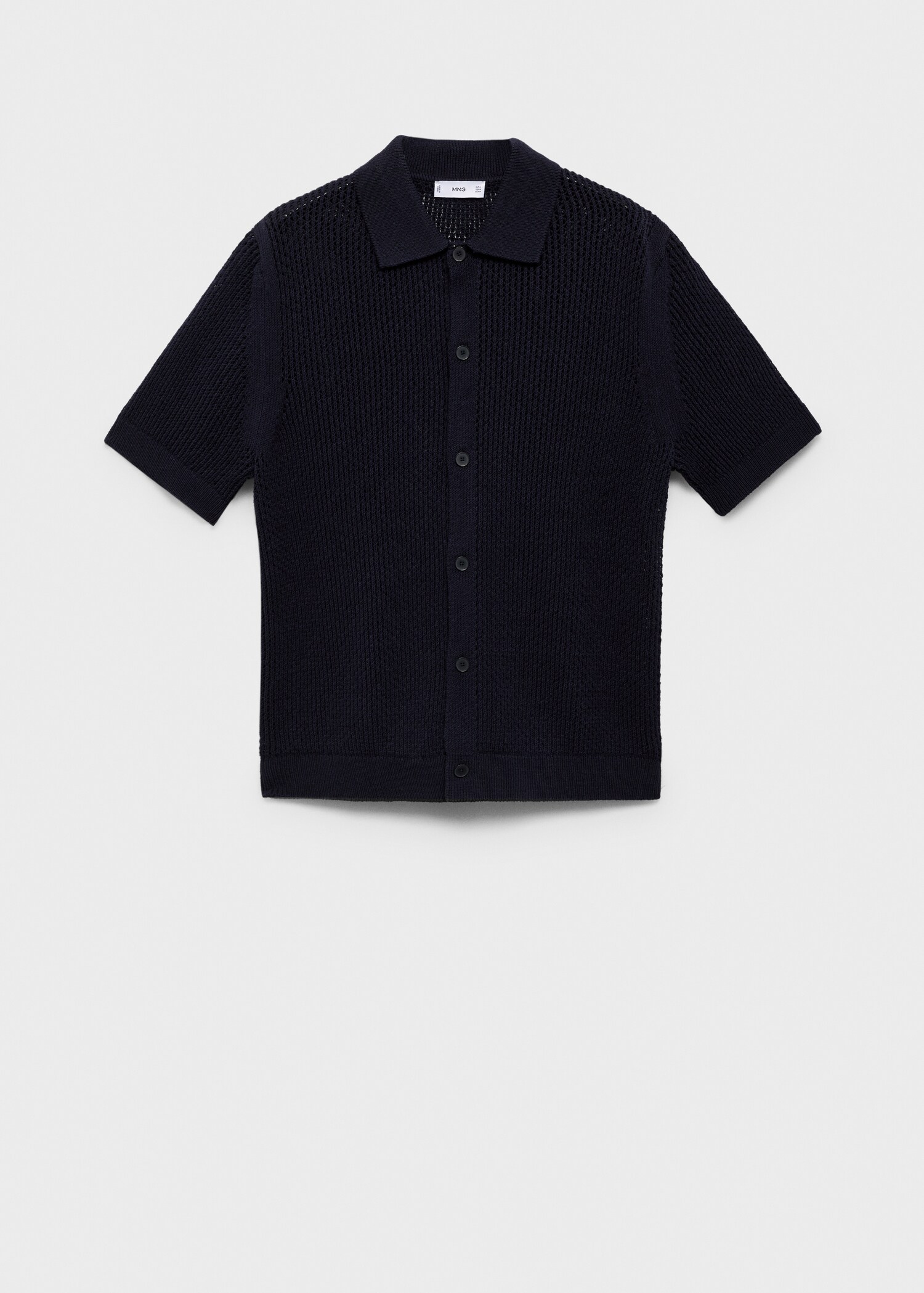 Chemise coton maille ajourée - Article sans modèle
