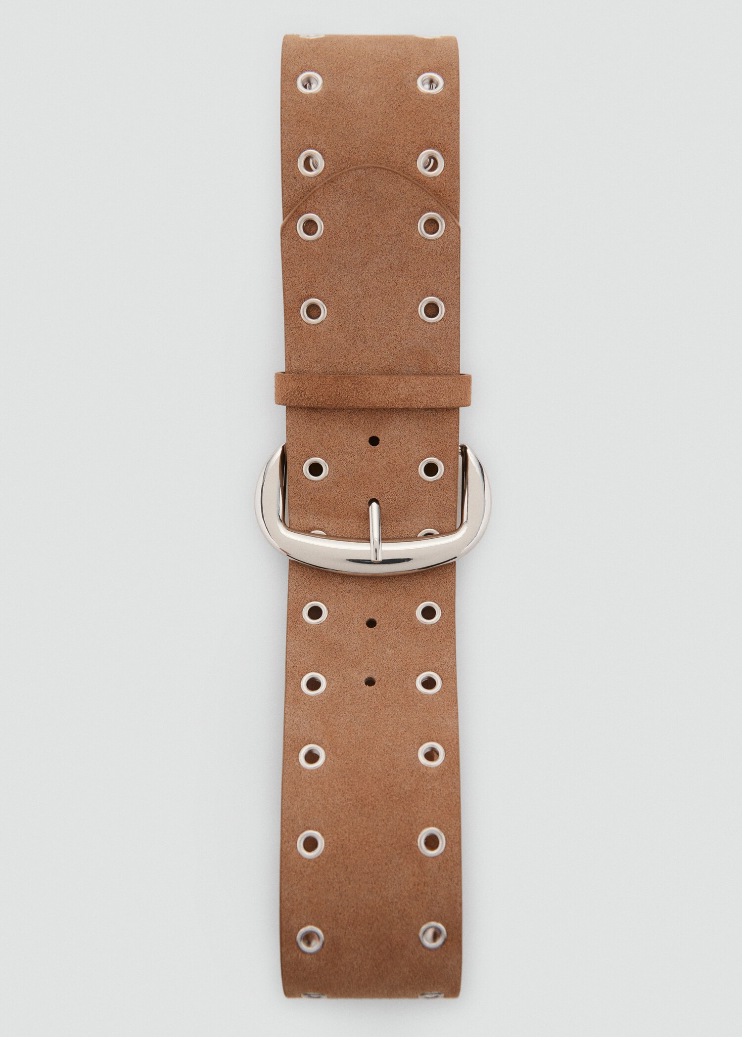 Wide studded leather belt - Details of the article 2