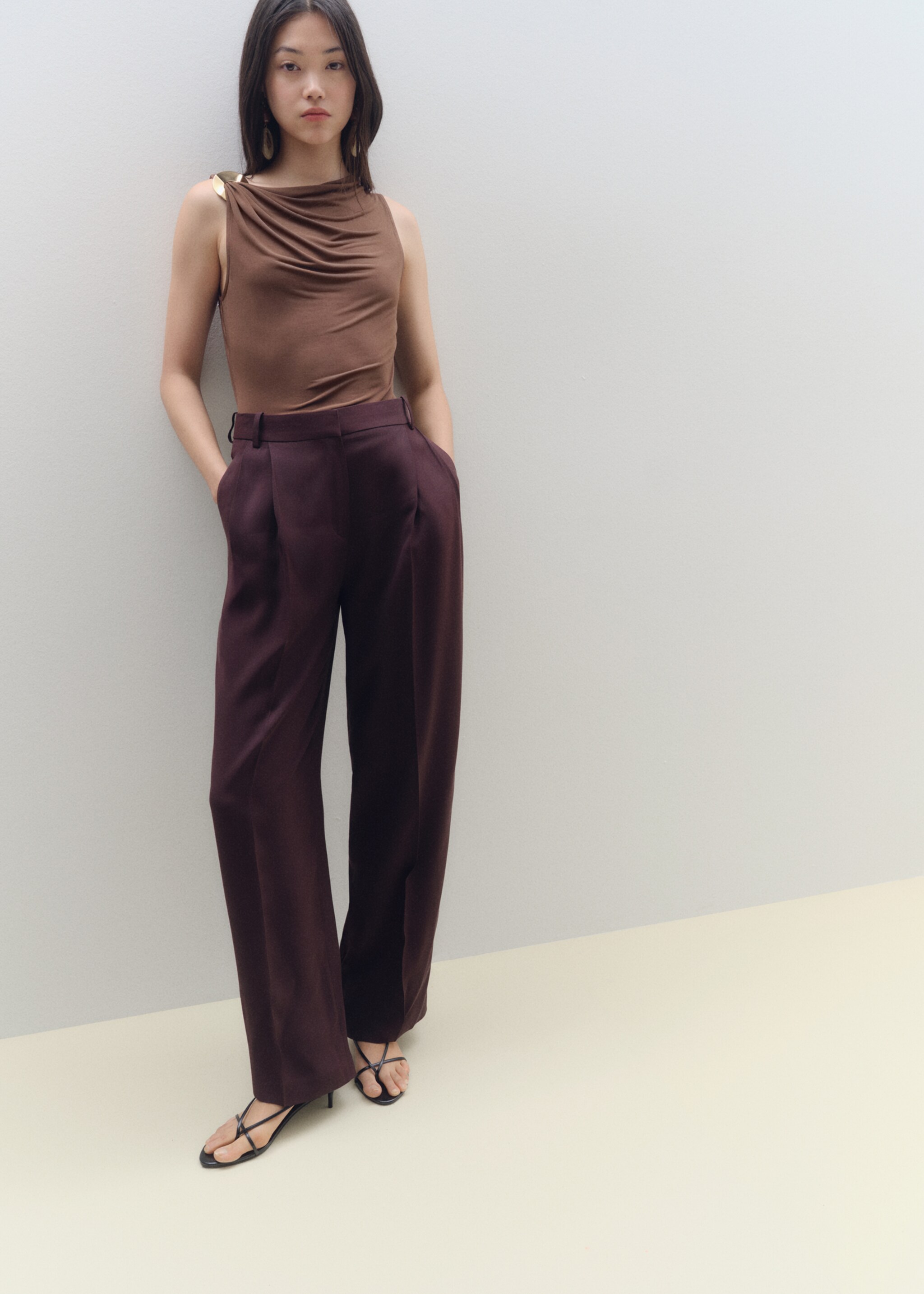 Pantalon pinces wideleg - Détail de l'article 6