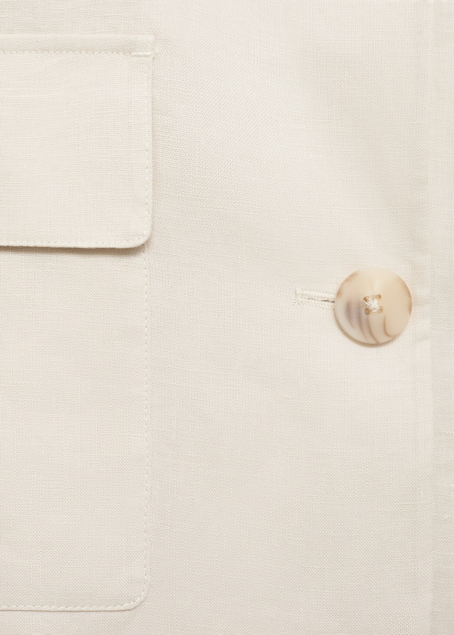 Leinenjacke mit Taschen - Detail des Artikels 0