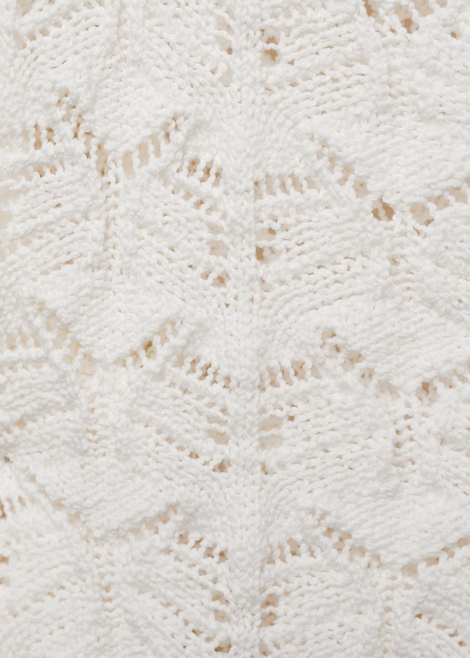 Crochet cardigan with bow closure - Details of the article 0