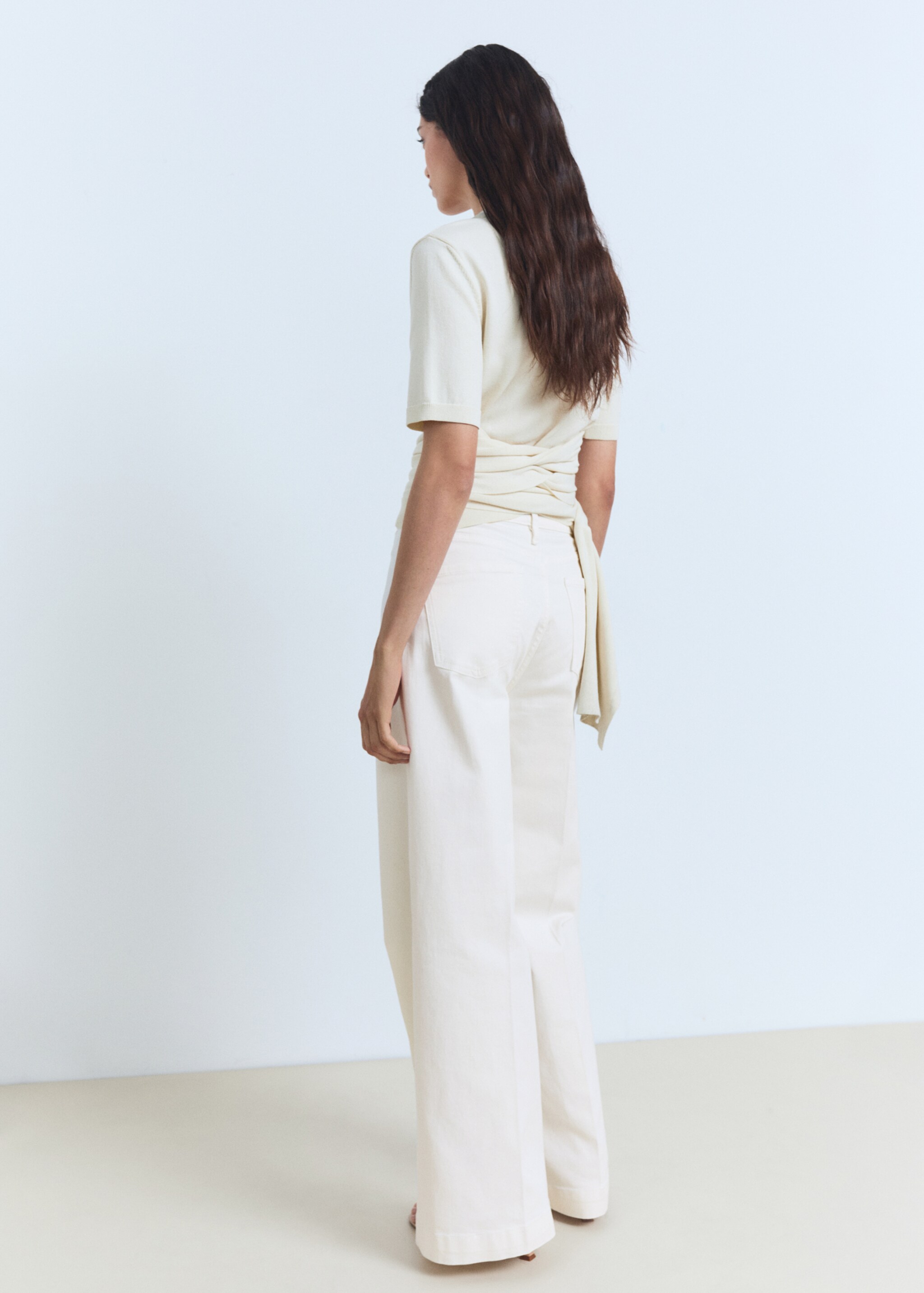 Jean wideleg taille haute - Verso de l’article