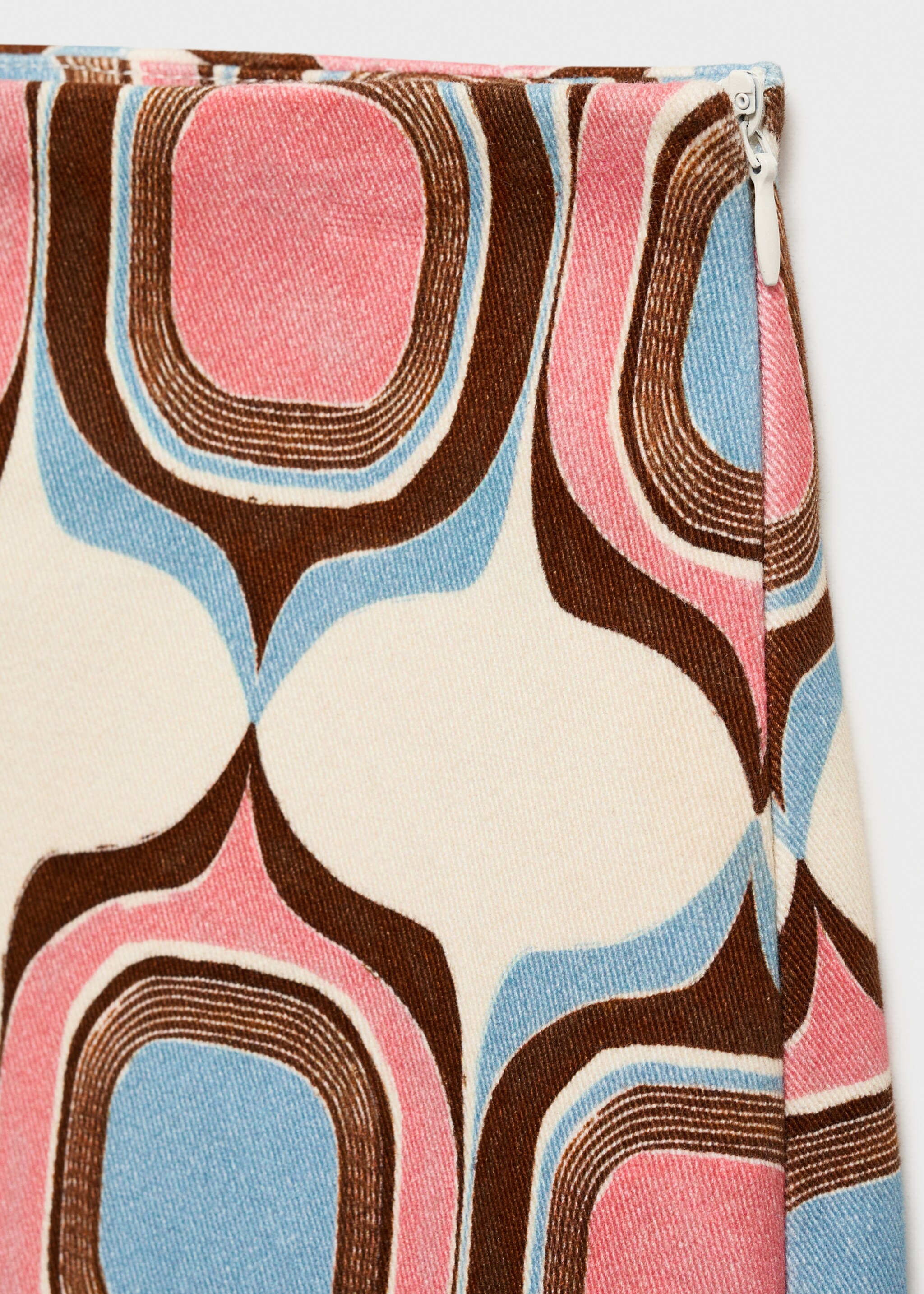 Printed short skirt - Details of the article 8