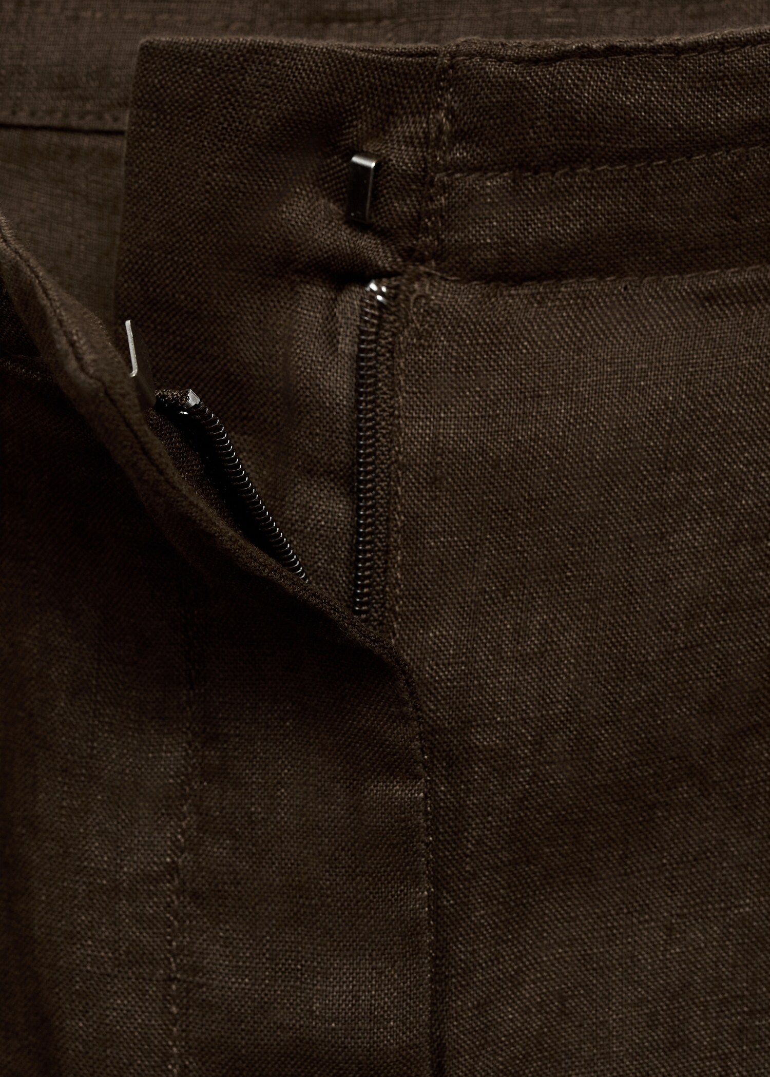 Linen cargo pants - Details of the article 0