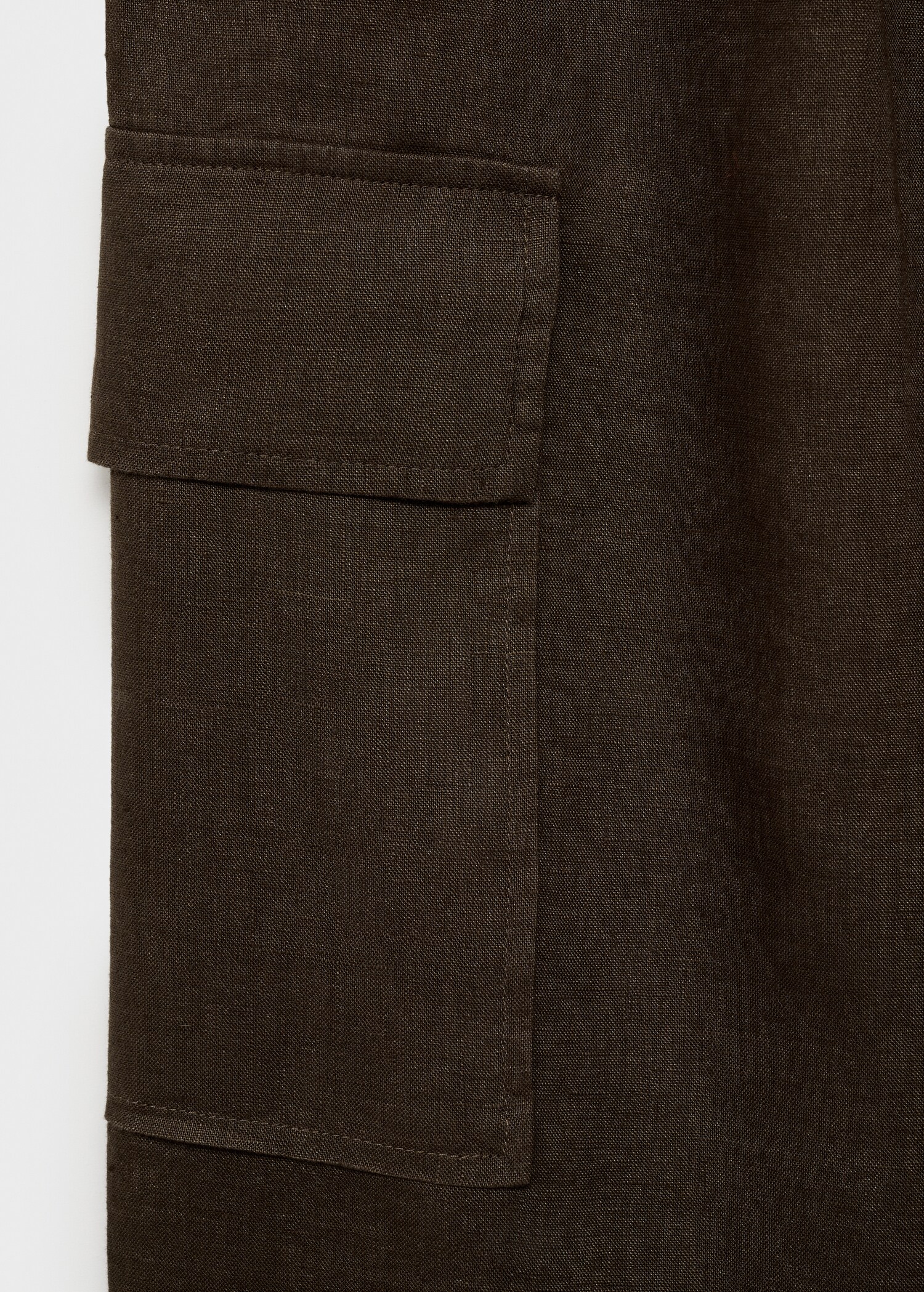 Linen cargo pants - Details of the article 8