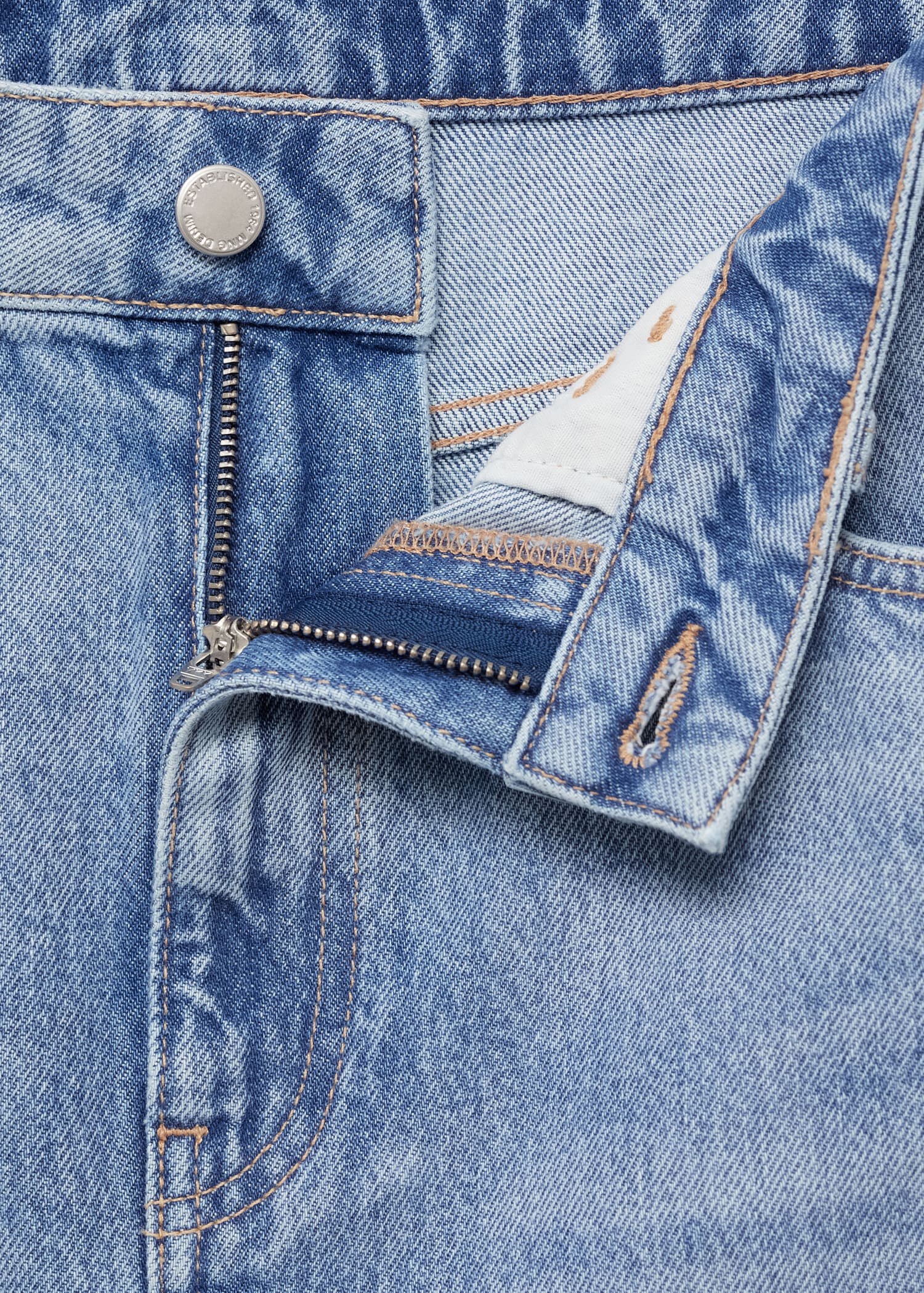 Midi denim etek - Ürün detayı 8