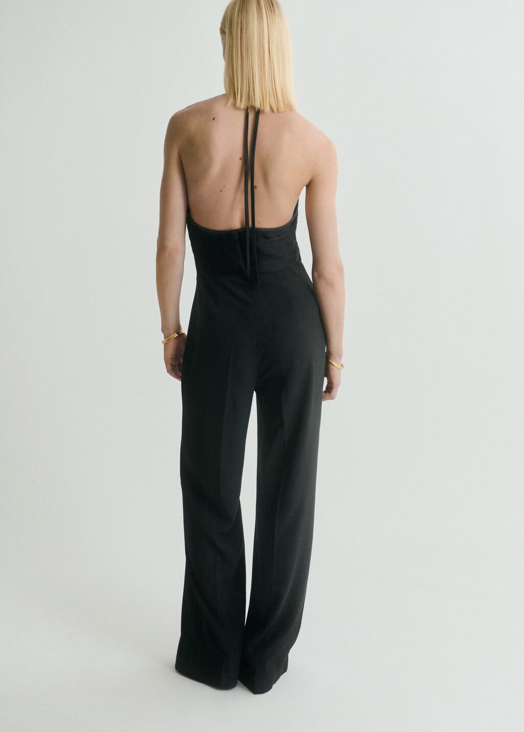 Halter neck jumpsuit