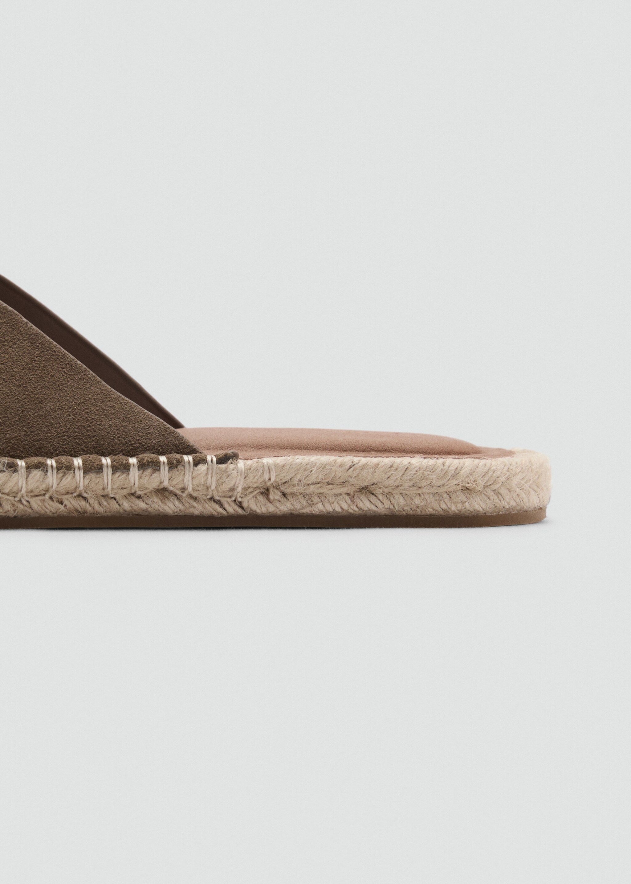 Nappa leather sandals with crossed strap - Details of the article 2