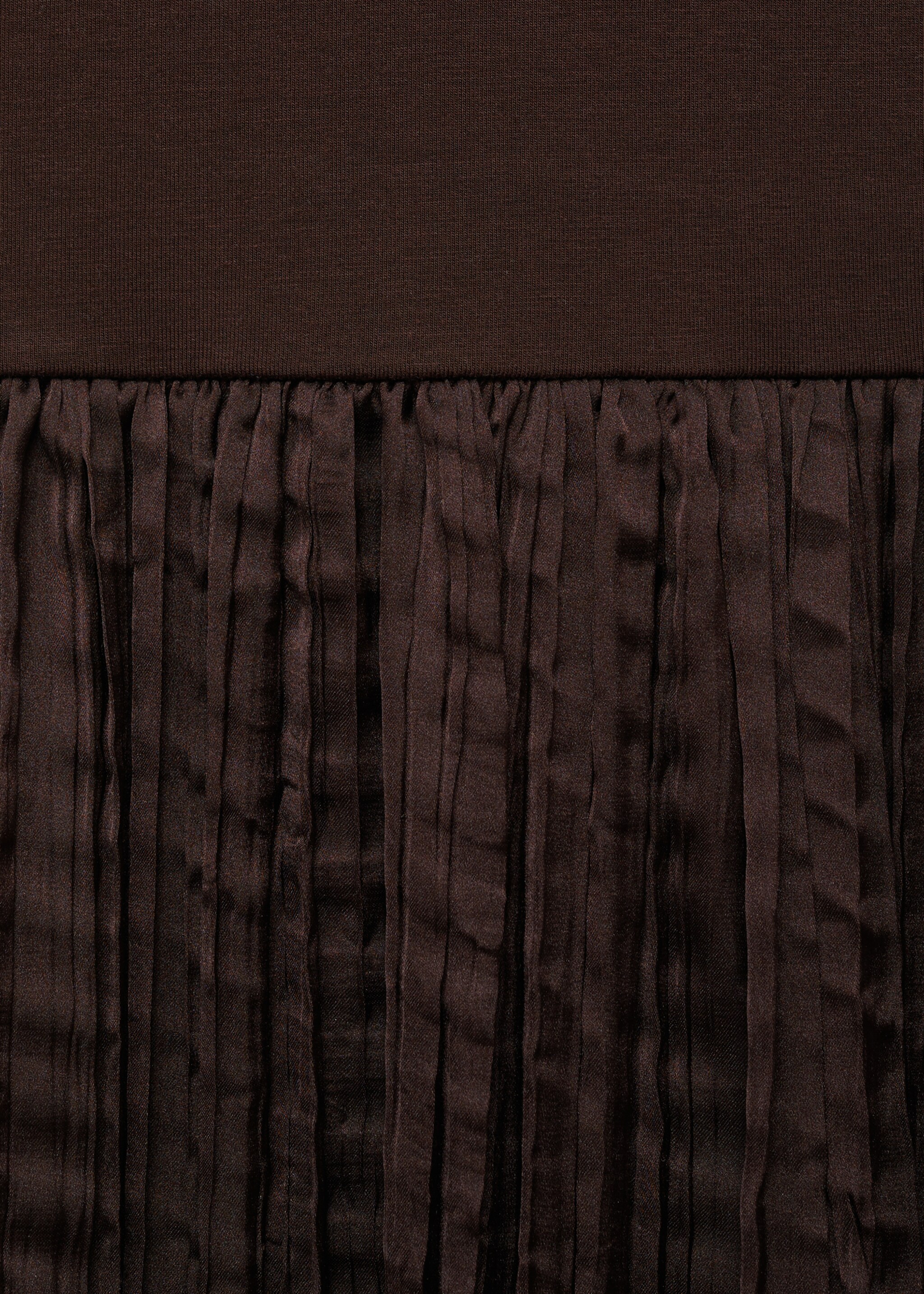 Robe longue tissu combiné - Détail de l'article 8