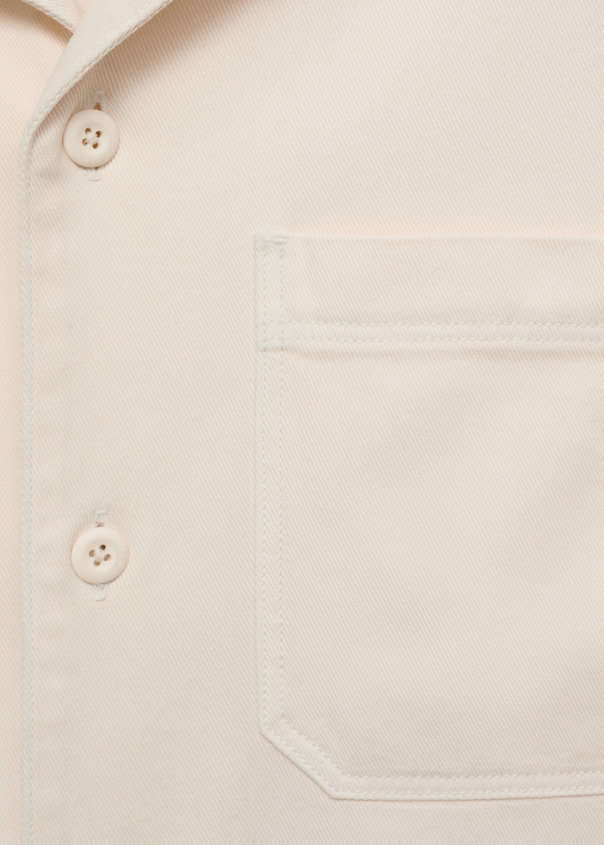 Camisa butxaca cotó lyocell - Detall de l'article 0