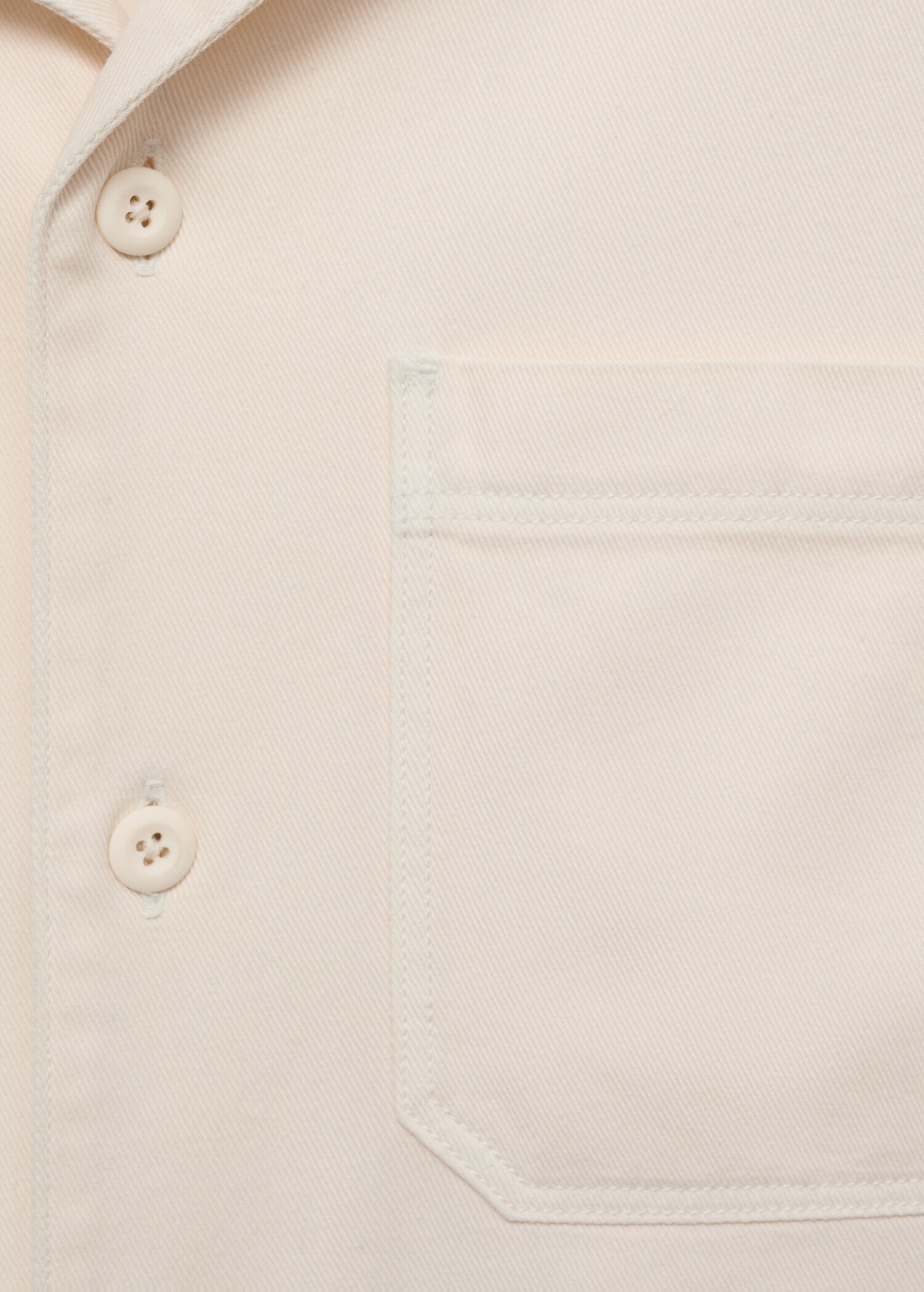 Hemd aus Lyocell-Baumwolle mit Tasche - Detail des Artikels 0