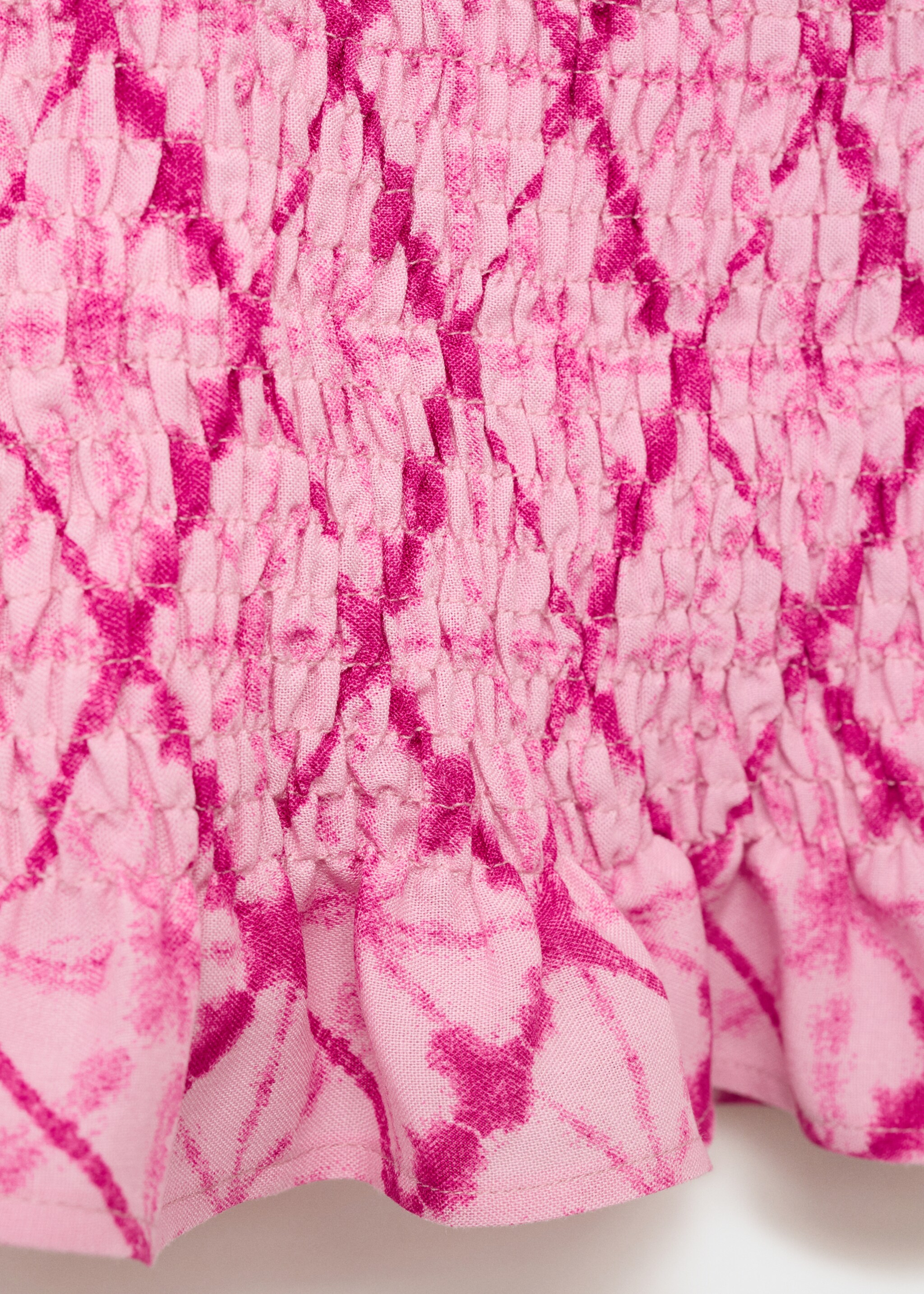 Ruffle printed top - Details of the article 0