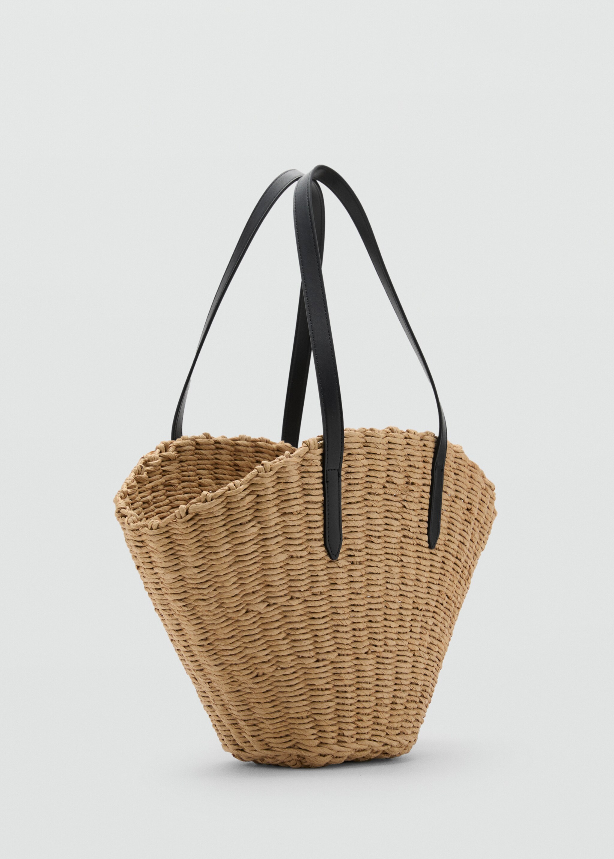 Bossa cabàs fibra natural - Pla mig